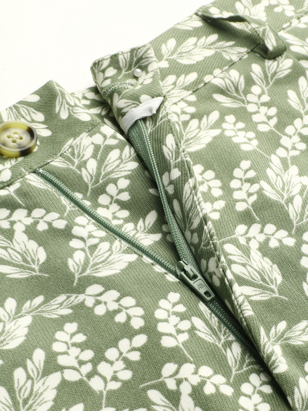 Blumen Gewebte Mittlere Taille Weite Bein Shorts Kurve & Plus