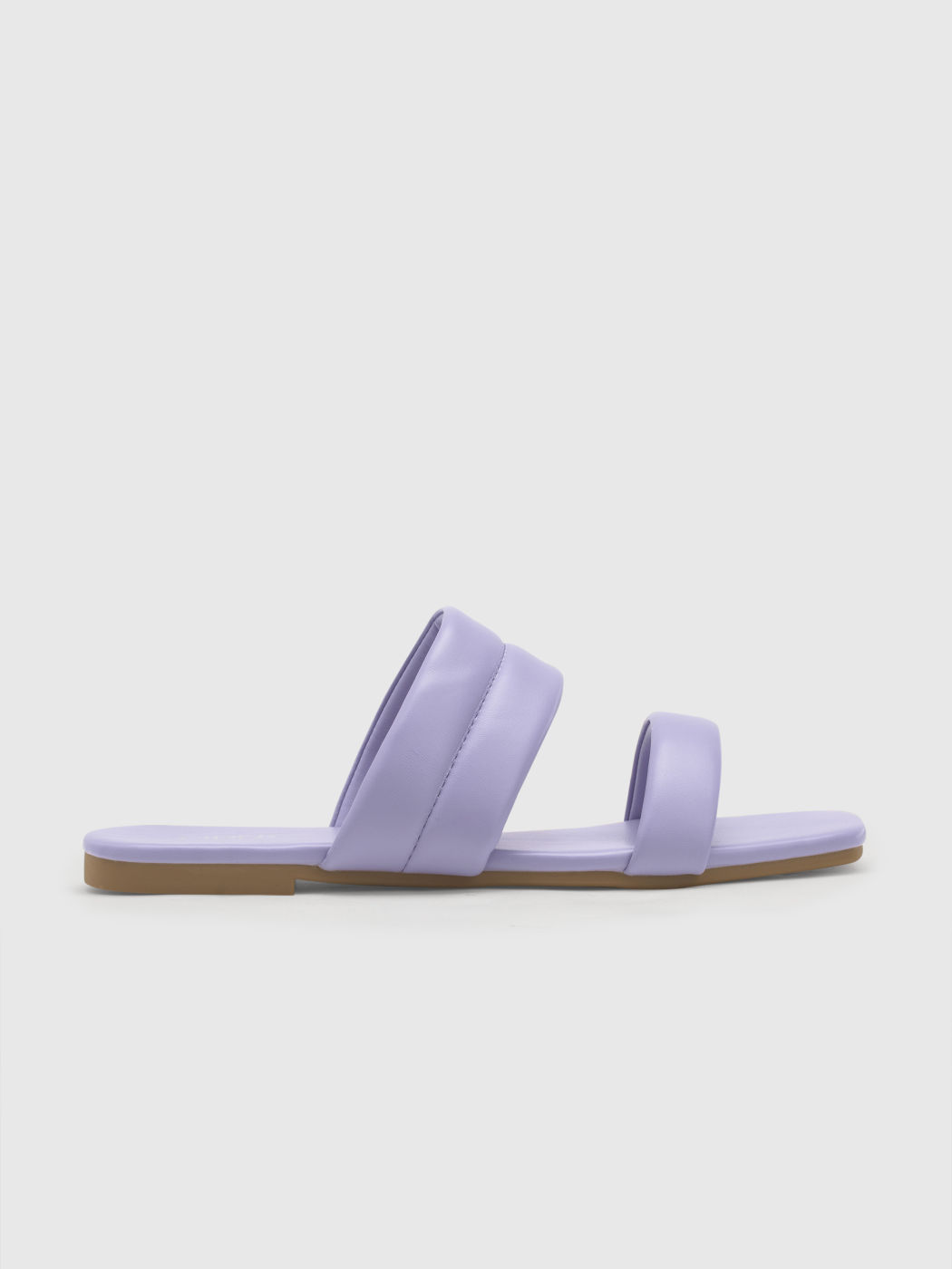 Double Strap Flat Slippers