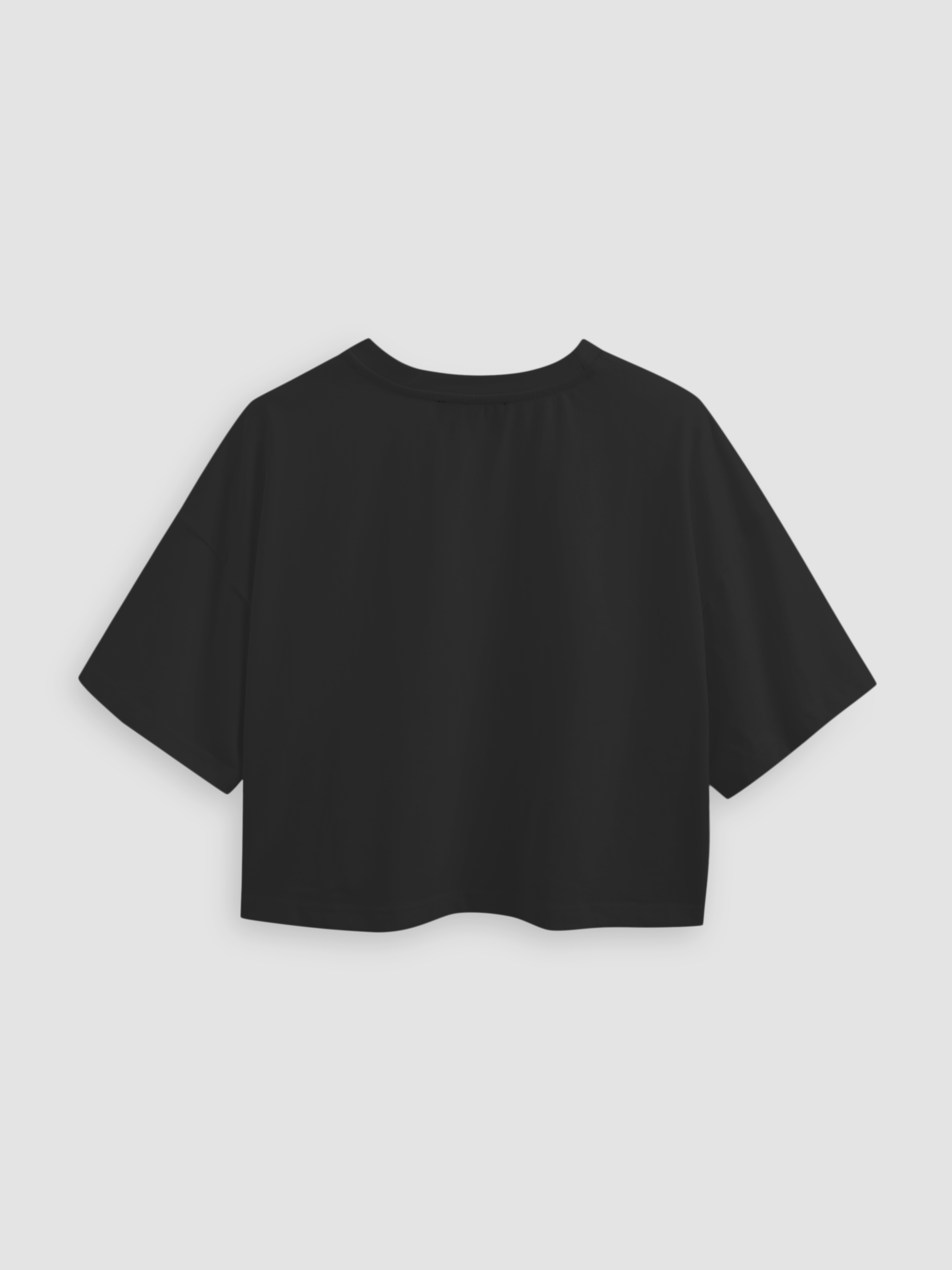 キュートなトップス ニット生地 Cotton コットン混ラウンド