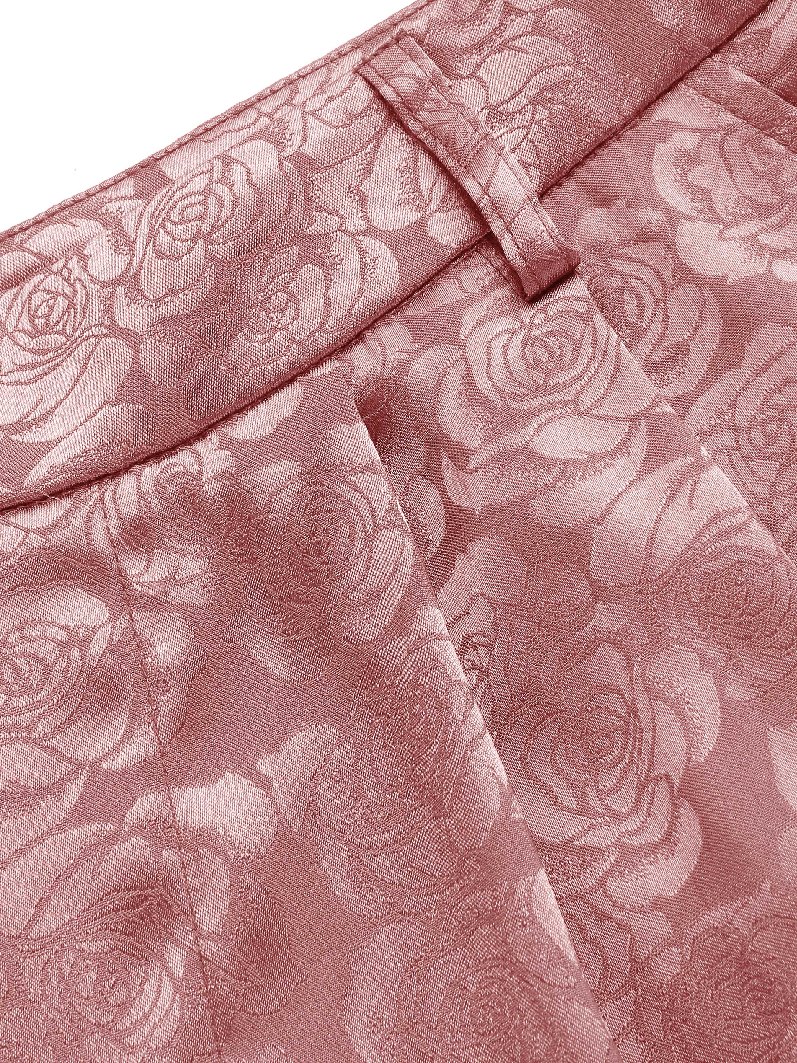 FLORAL JACQUARD DRAWSTRING WIDE PANTS – THE SHOP YOHJI YAMAMOTO
