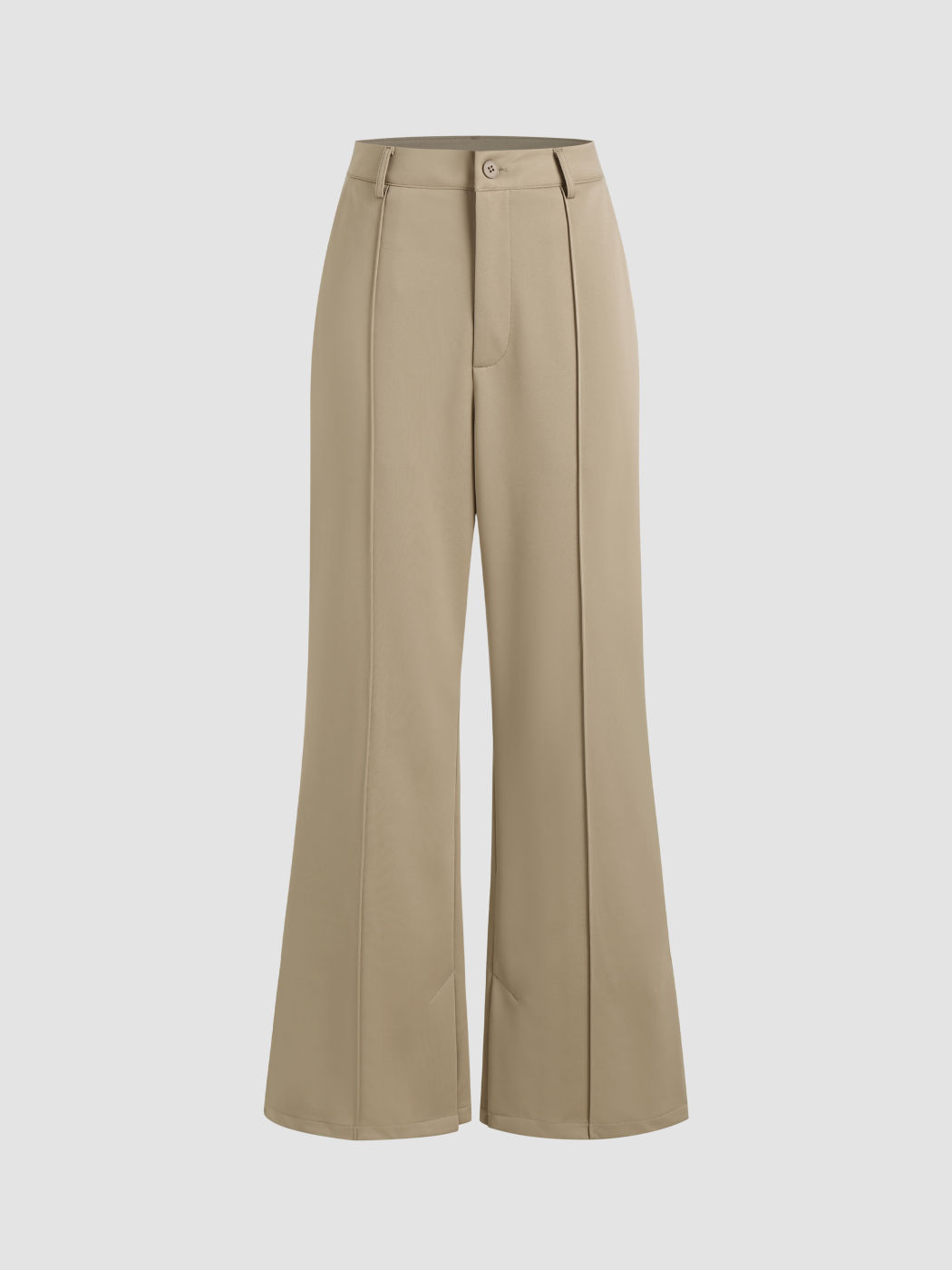 Split Straight Leg Trousers