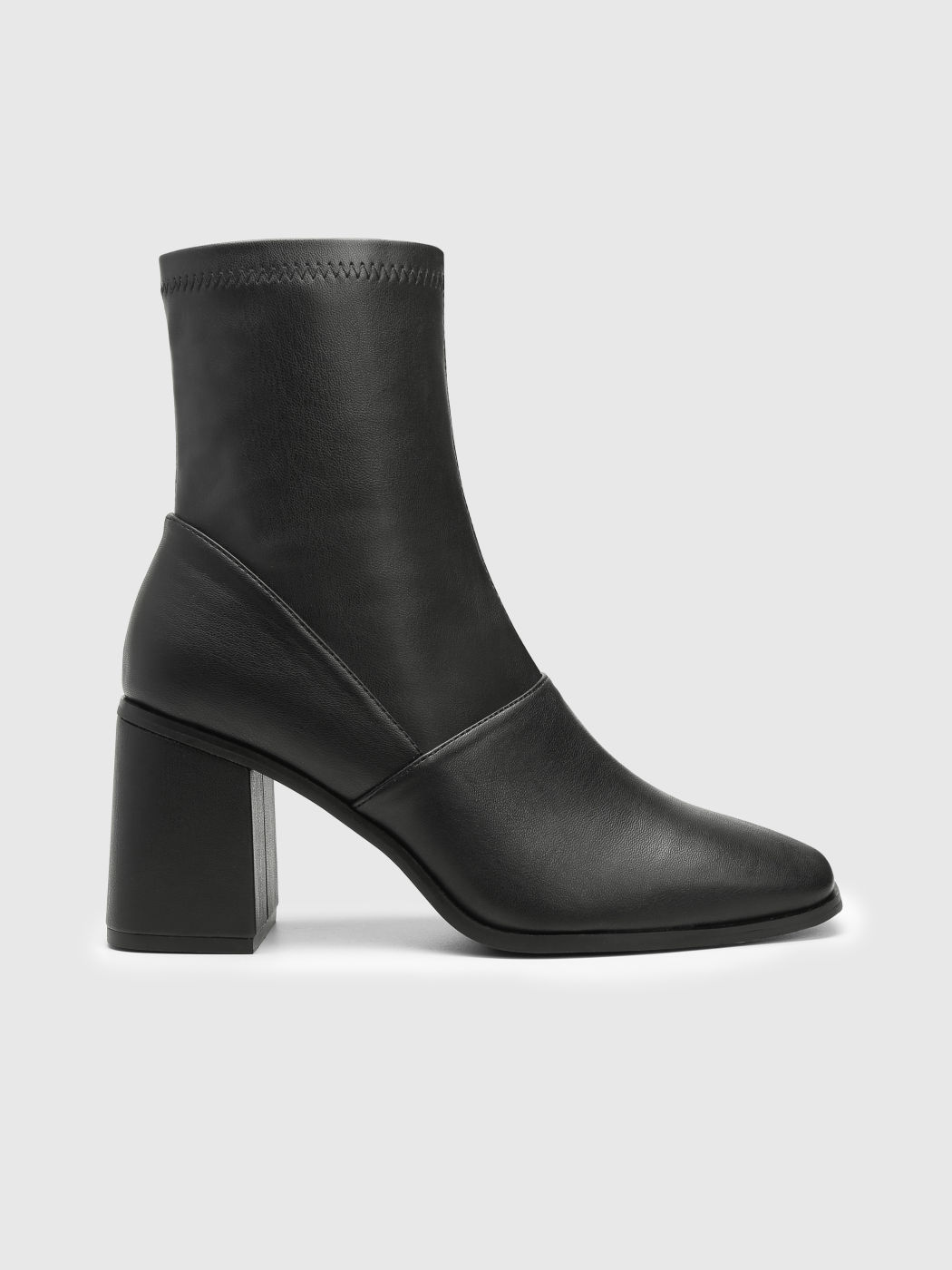 Classic Chunky Heeled Ankle Boots