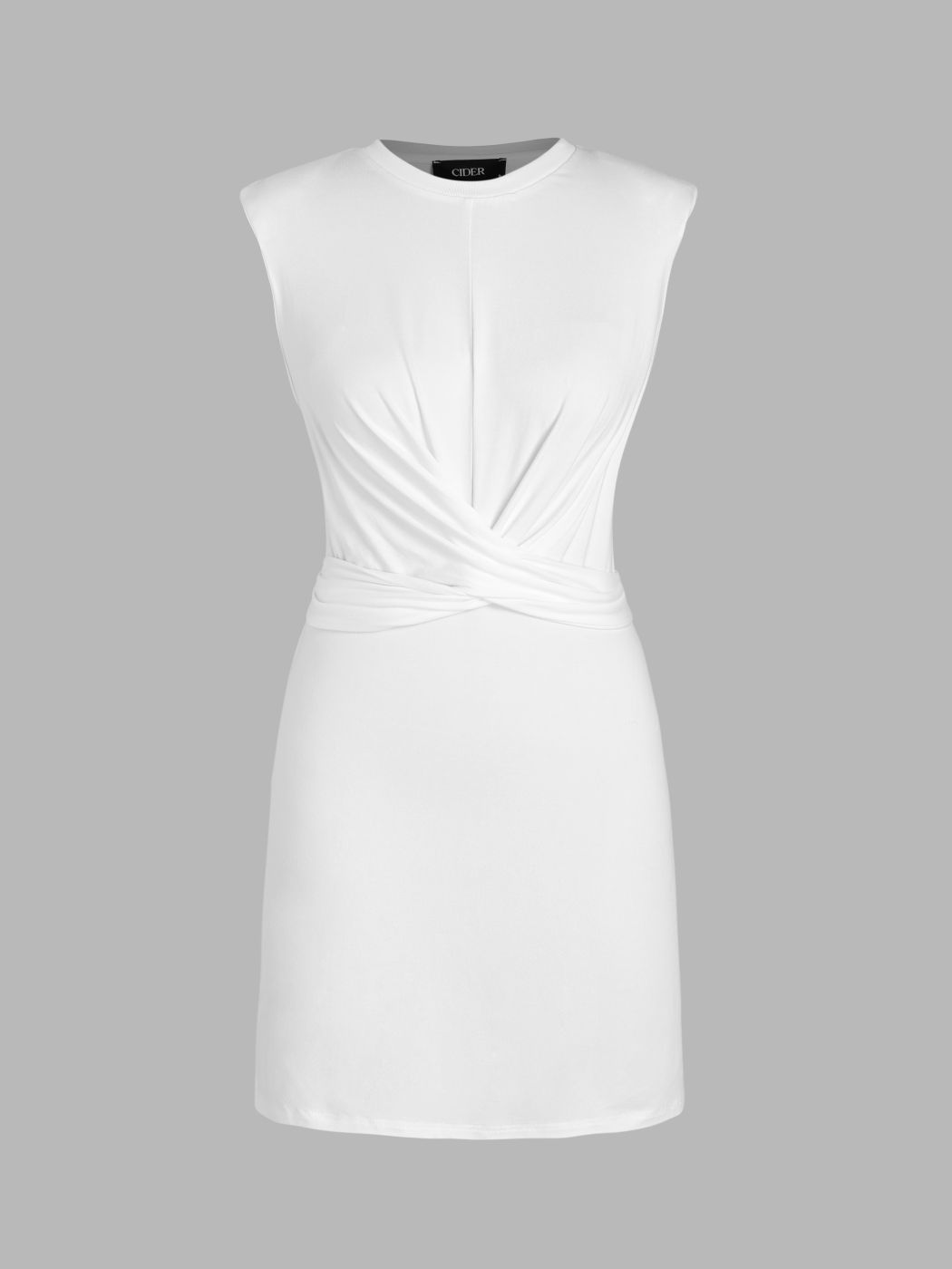 Criss Cross Tie Back Minikleid