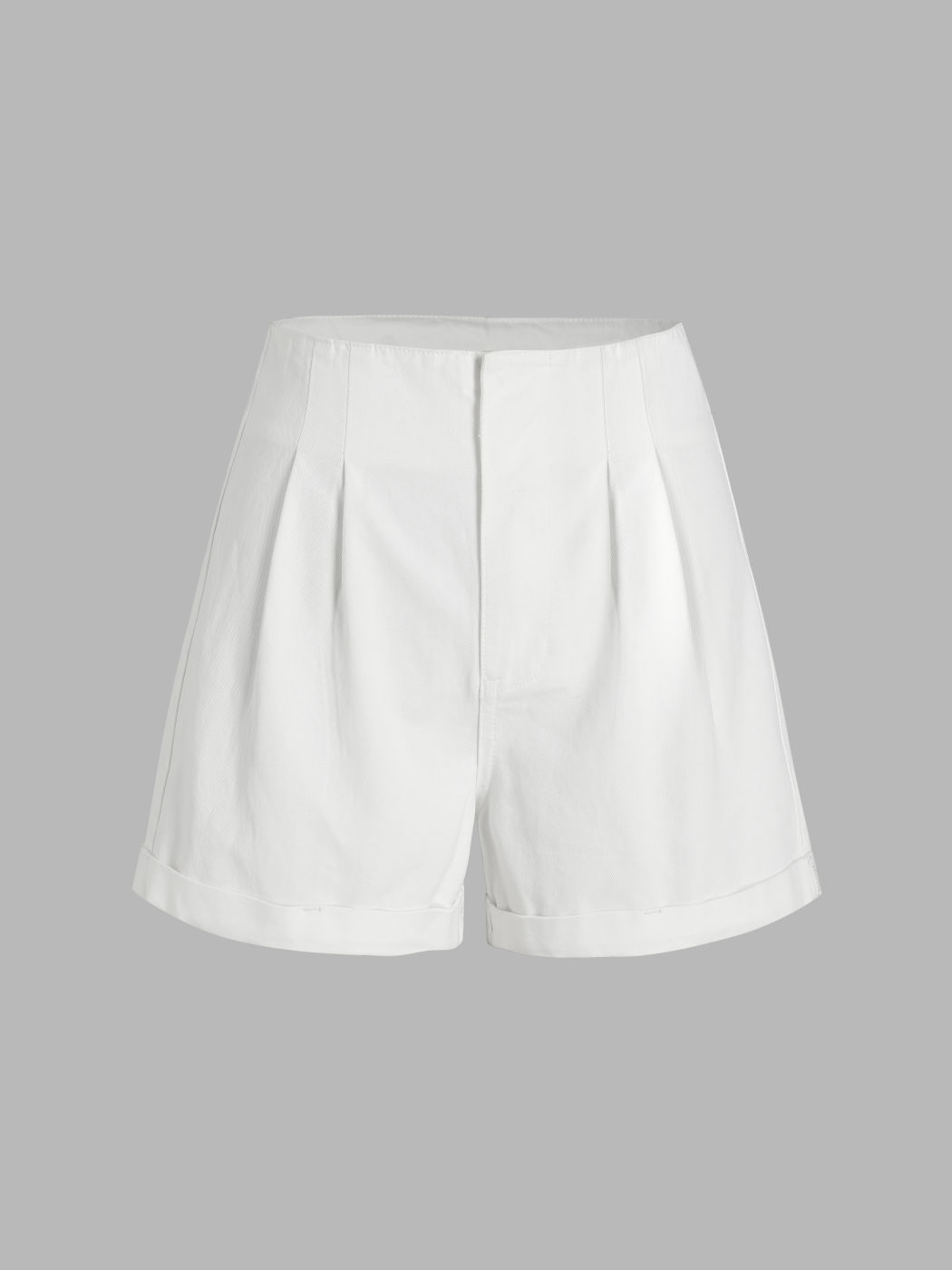  Jeans Schleife Plissierte Weite Bein Shorts