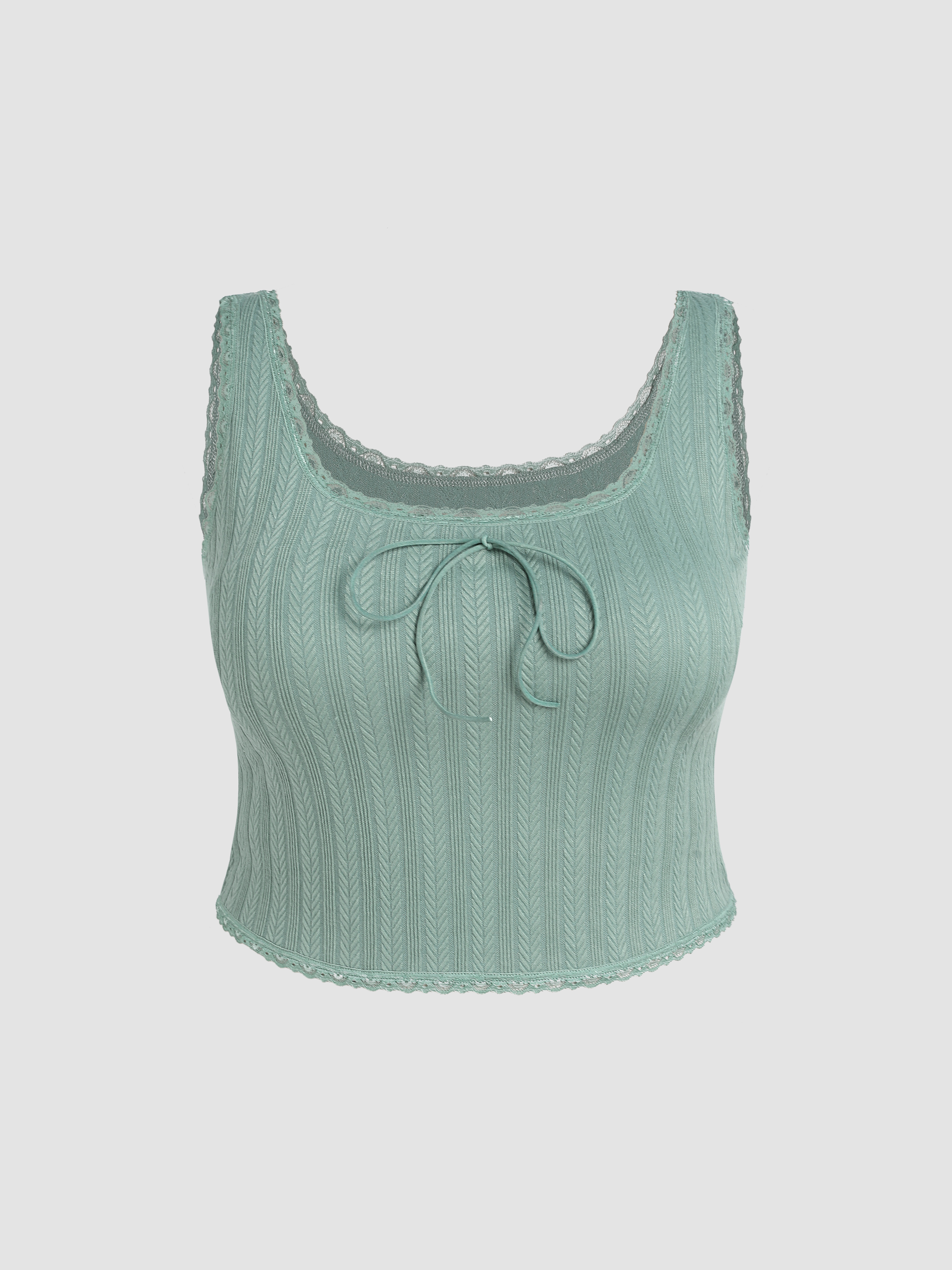 Girls Camisole Tops SOLY HUX Girl's Star Print Camisole - Sleeveless Ribbed Crop Top With Lace Trim & Spaghetti Straps Lace Cami Top