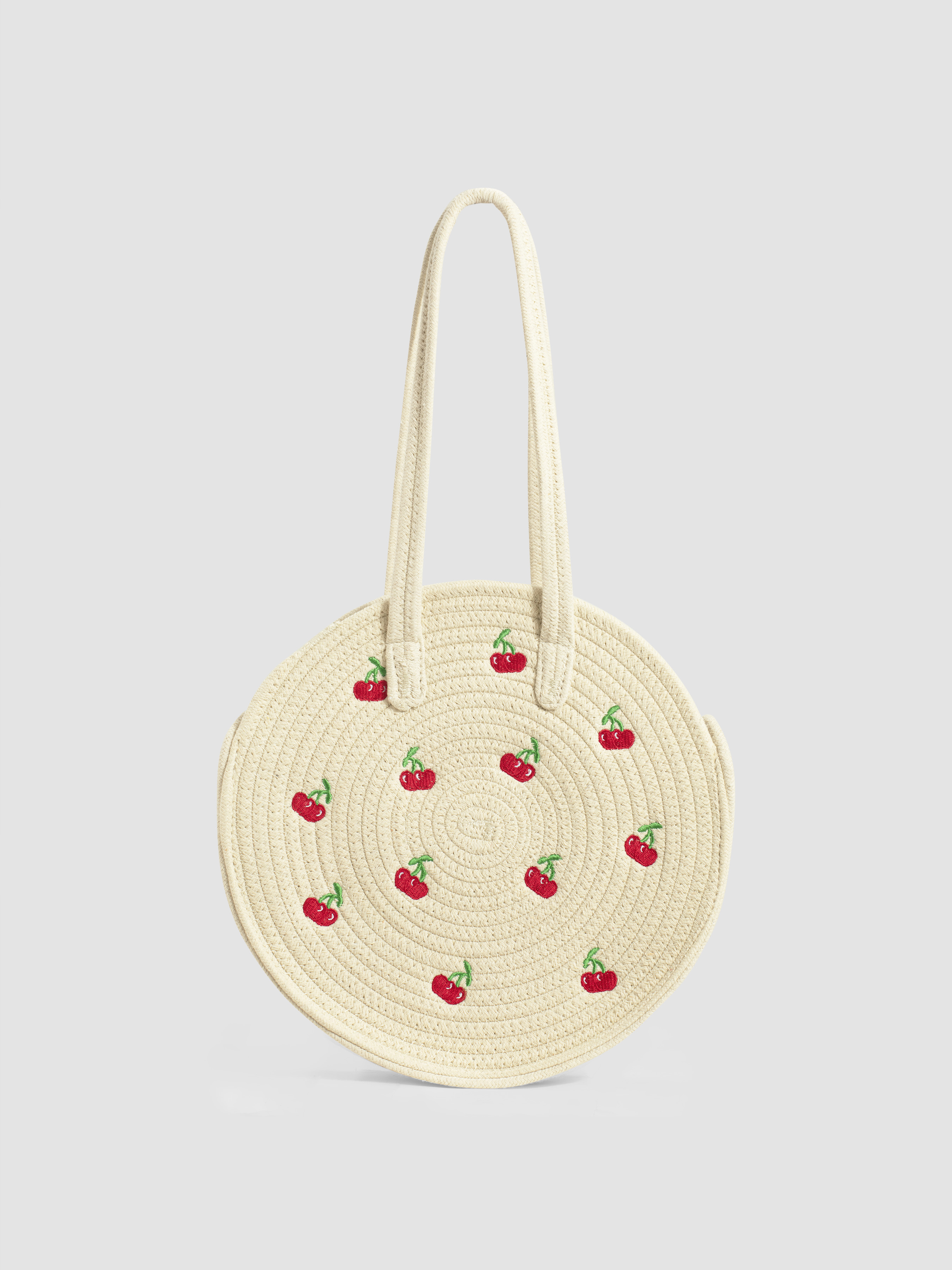 Cherry straw online bag