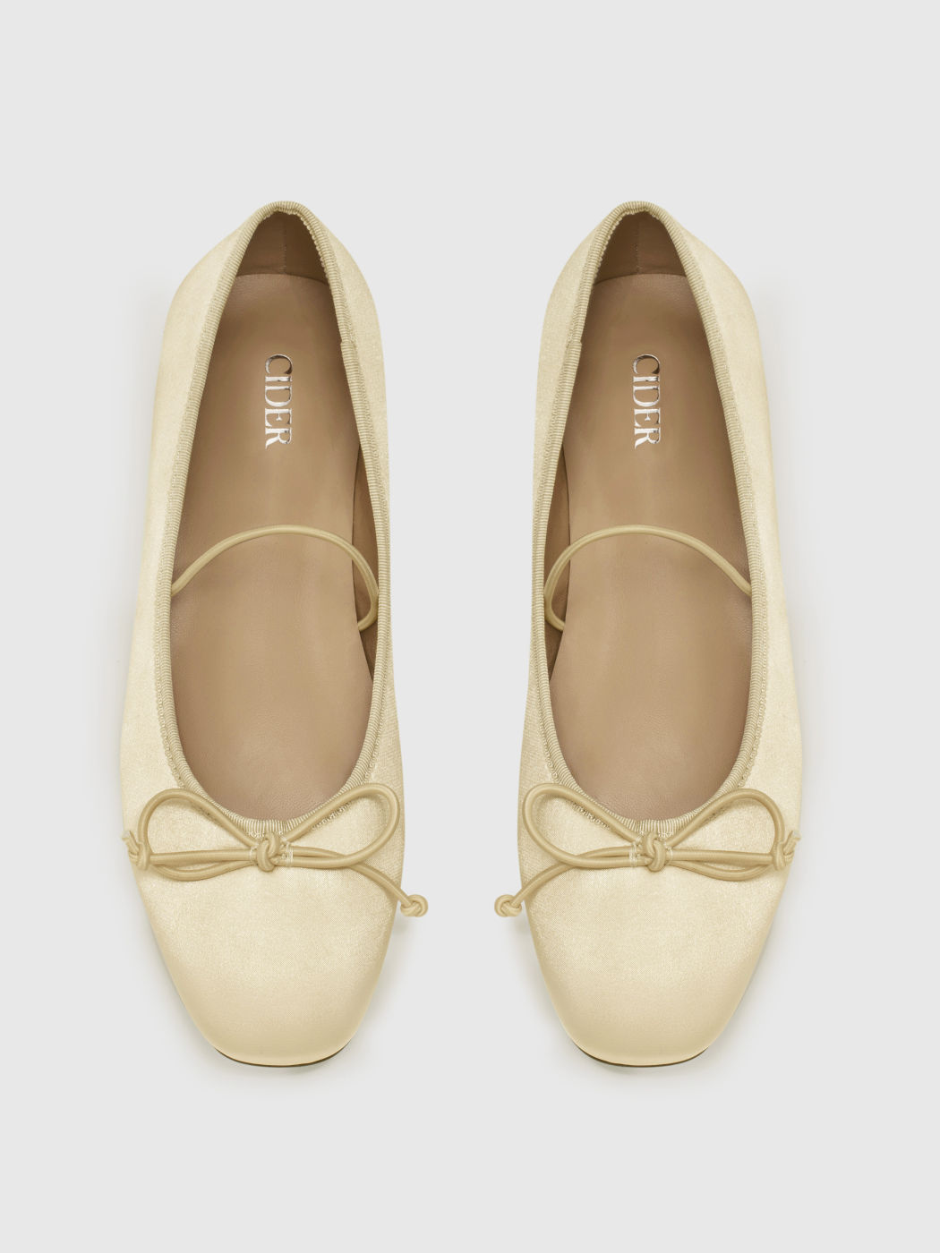 Single Band Bowknot Ballet Mary Jane Flats