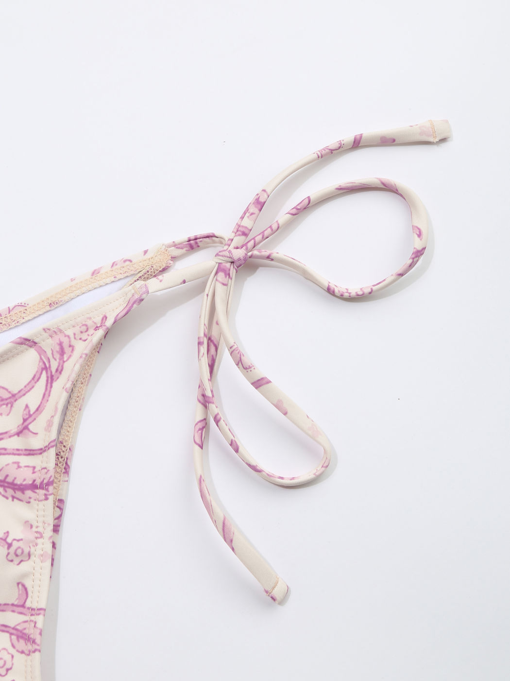 Floral Tie Side Bikini Bottom