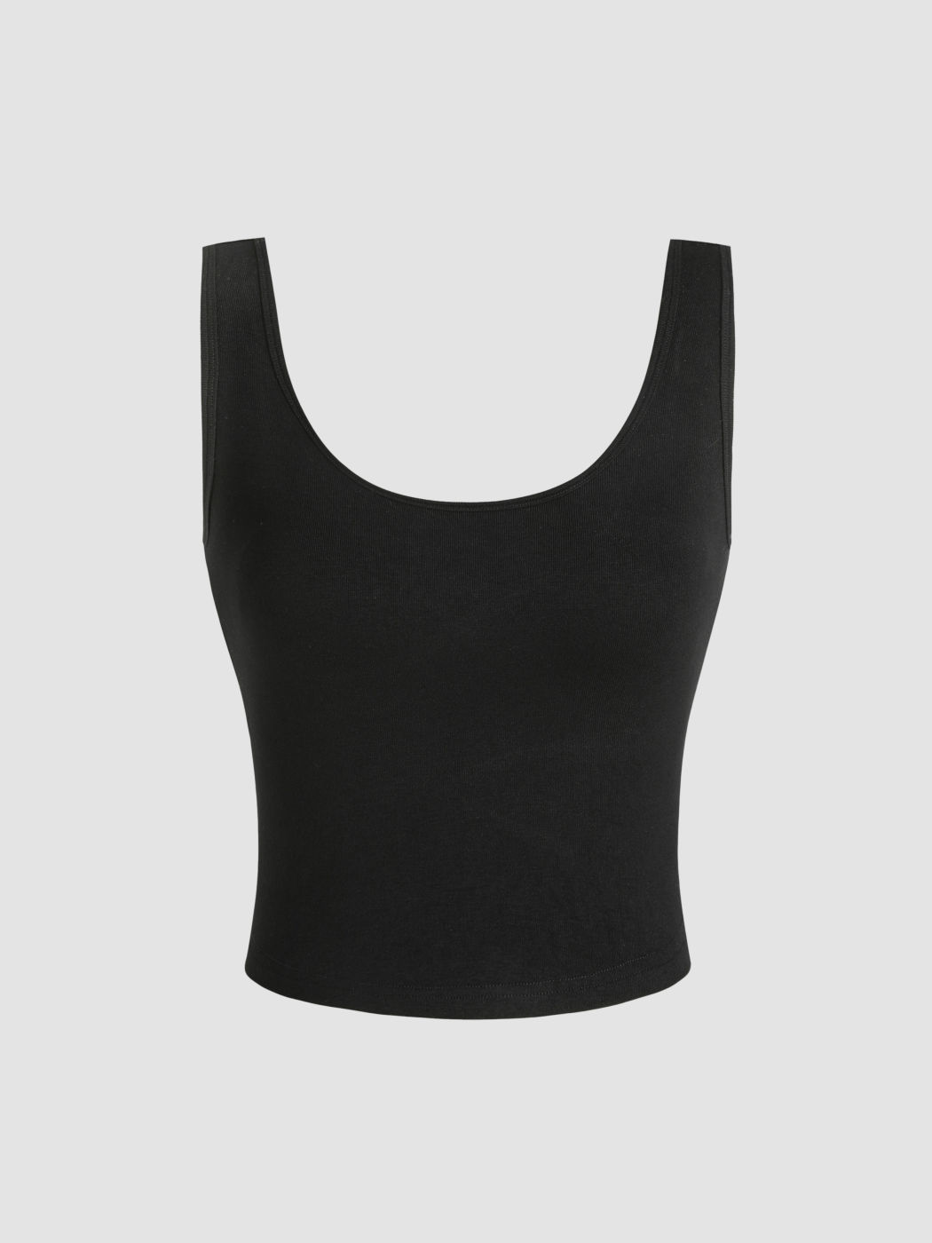 Crop-Top mit überkreuzten Ausschnitten