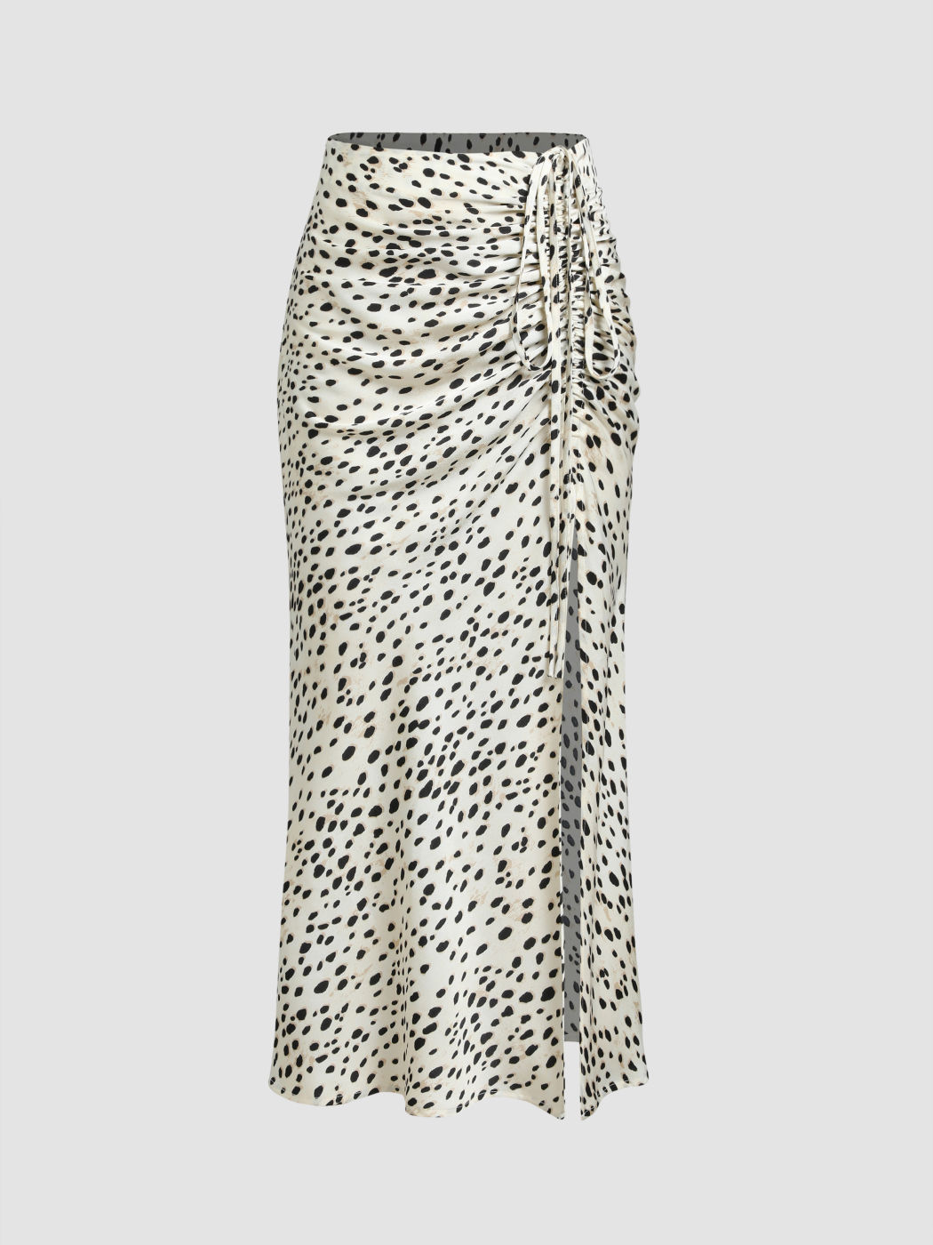 Maxi-Spot-Leopard-Muster-Strick-Split-Rock