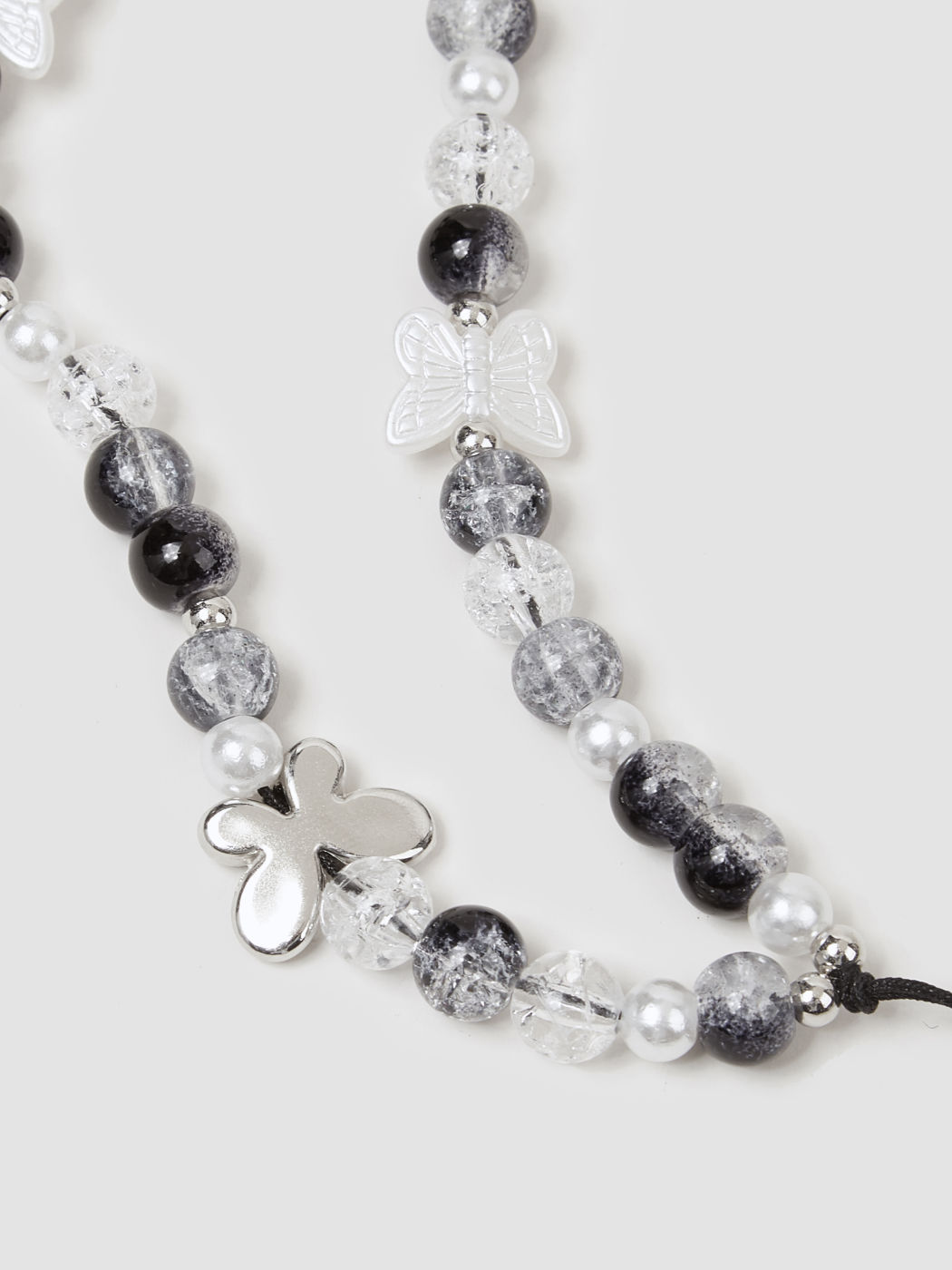 Handy-Lanyard mit Schmetterlingsperlen