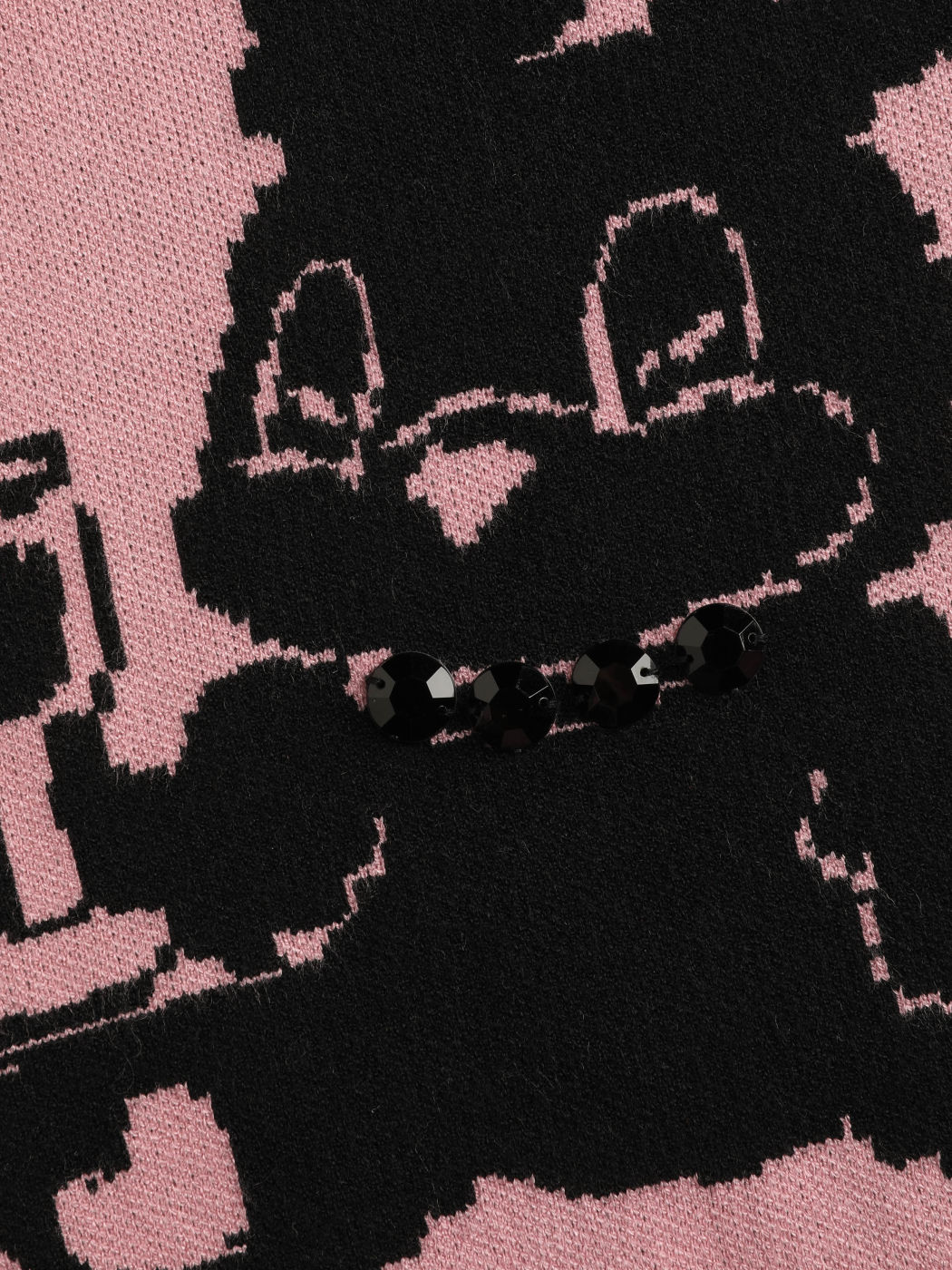 Häschen Strick Crop Tank Top