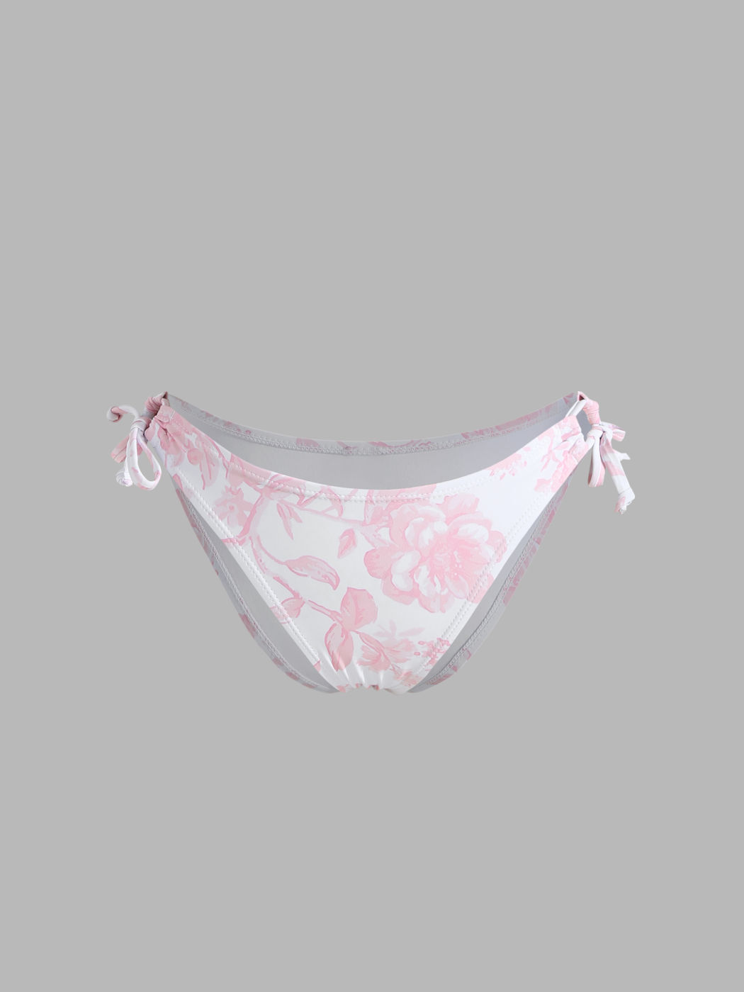 Cheeky Knotted Floral Bikini Bottom