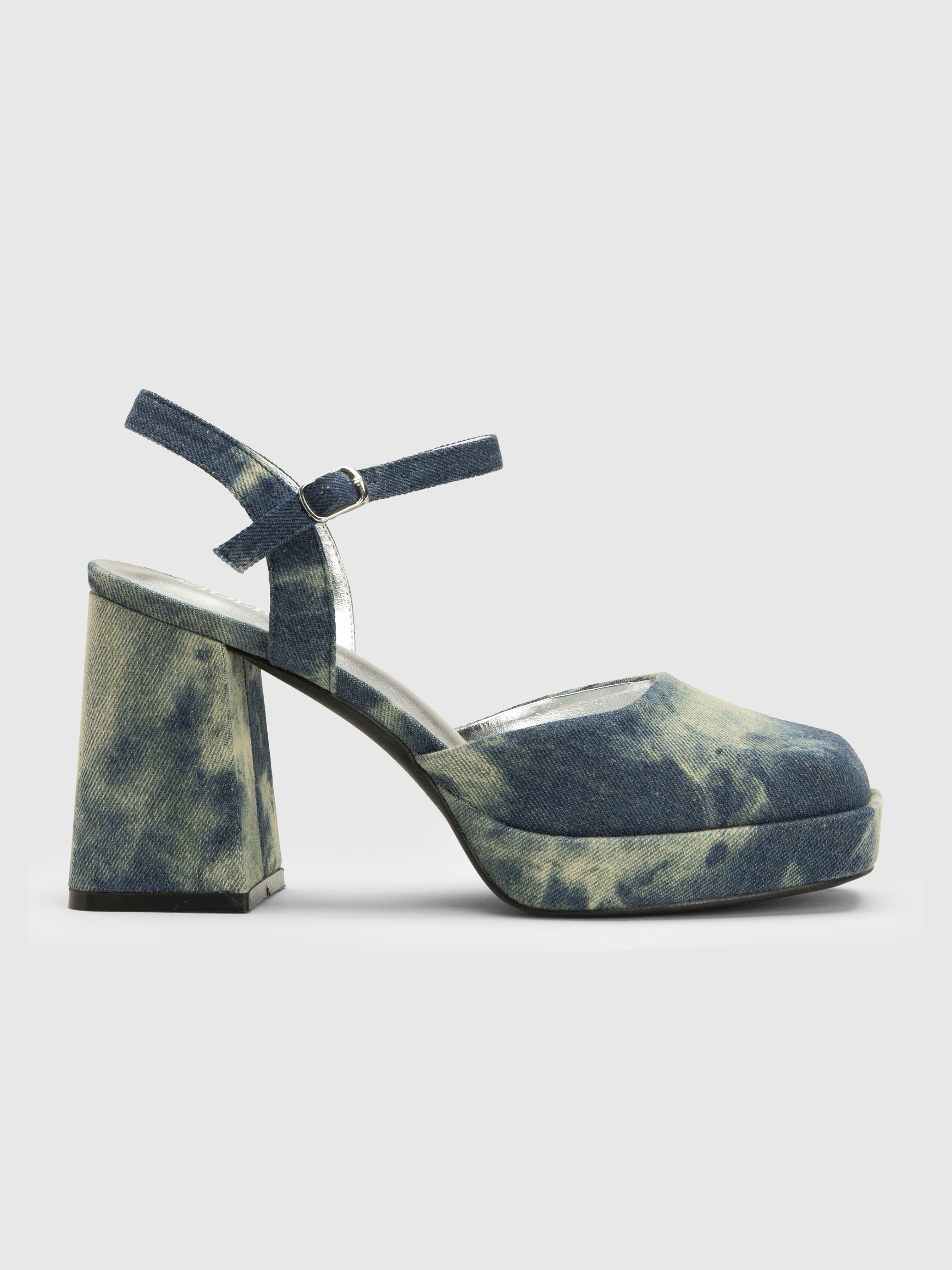 VERONICA BEARD Darcelle denim platform sandals | THE OUTNET