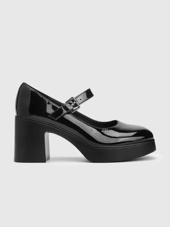 BOWKNOT TWEED MARY JANE FLATS