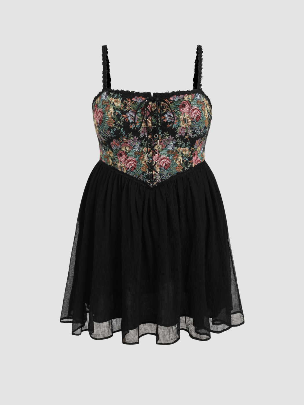 Secret Garden Corset Mini Dress Curve & Plus