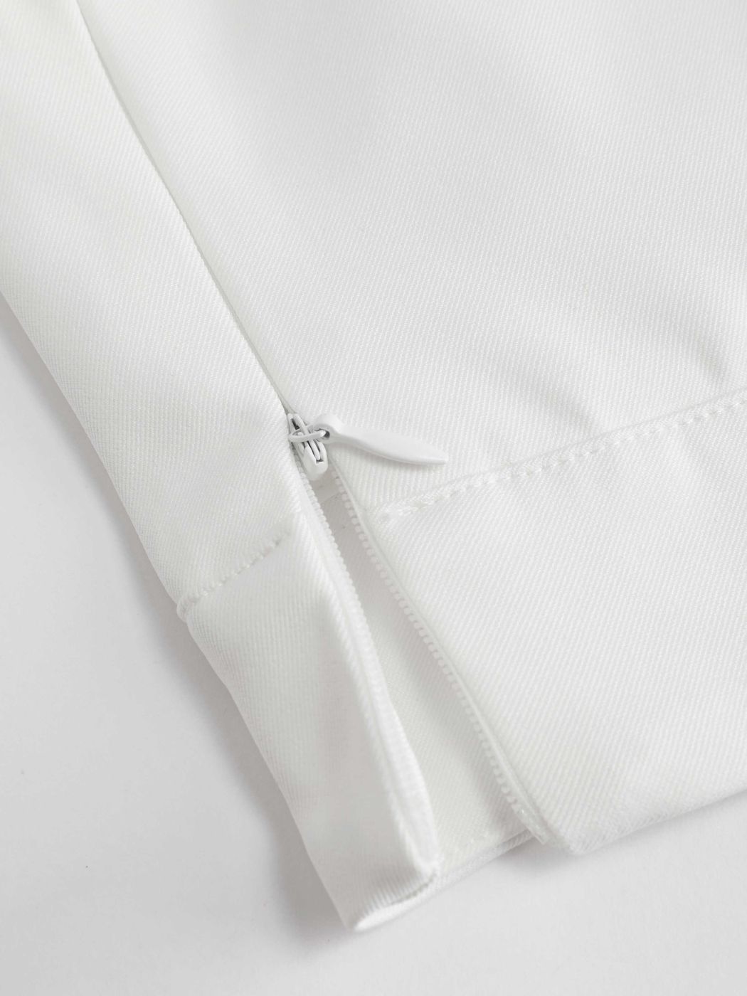 Collared V-Neck Cropped Waistcoat