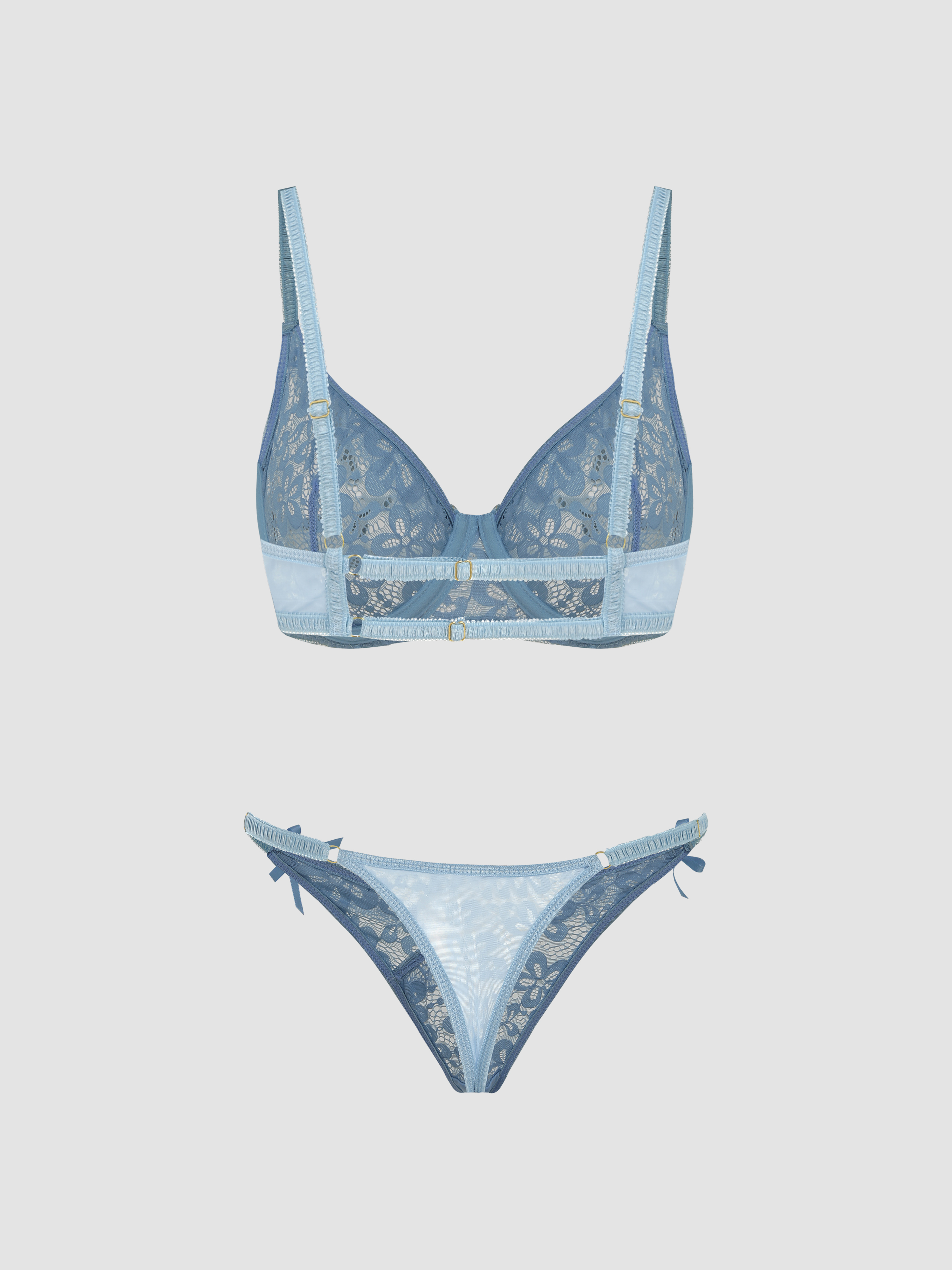 Buy online Bow Patch Floral Bra And Panty Set from lingerie for Women by  Tcg for ₹289 at 71% off