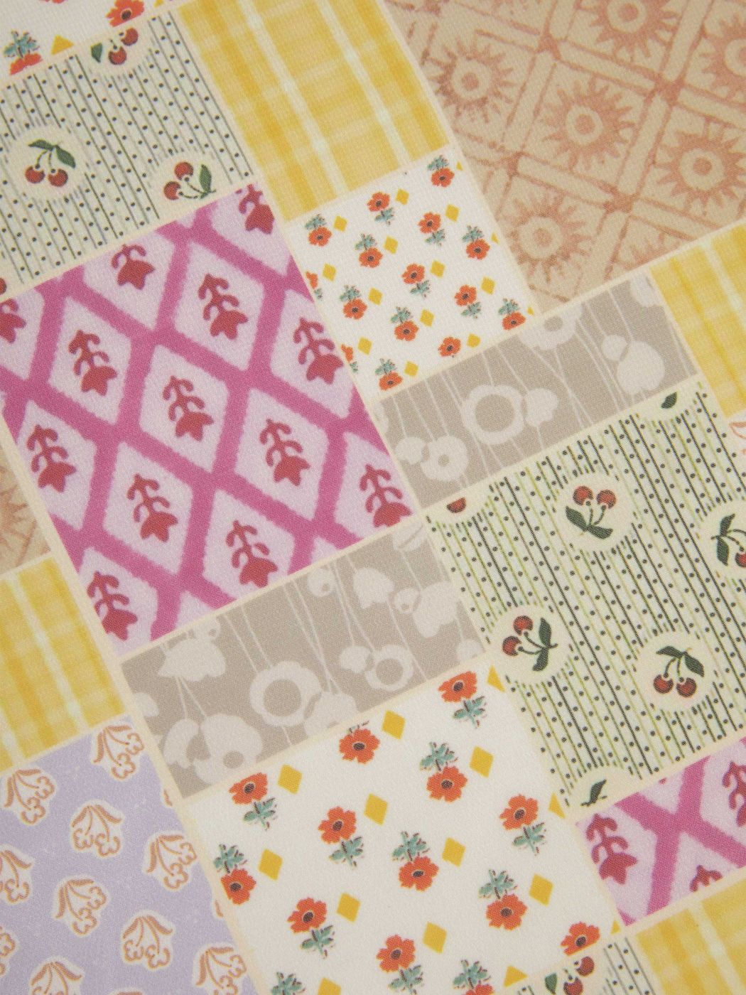 Blumen-Patchwork-Haarband