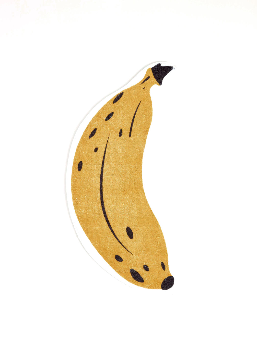 1 Stück Teppich mit Bananenmuster