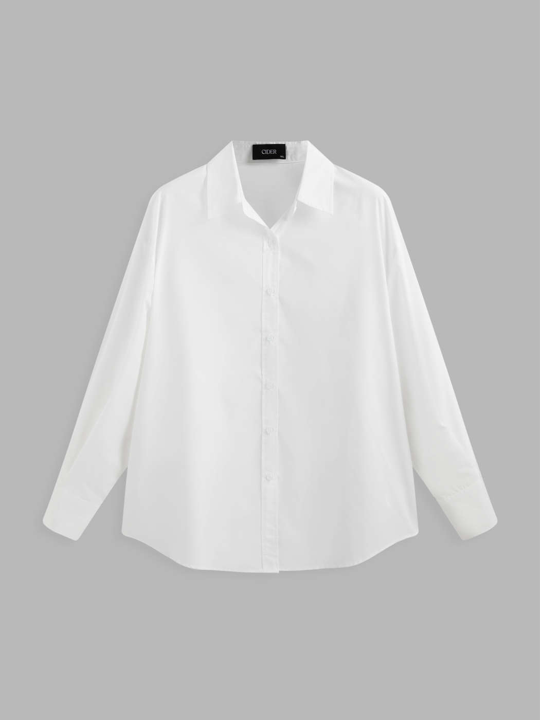 Buy Women White Solid Long Sleeves Shirt Online - 738318
