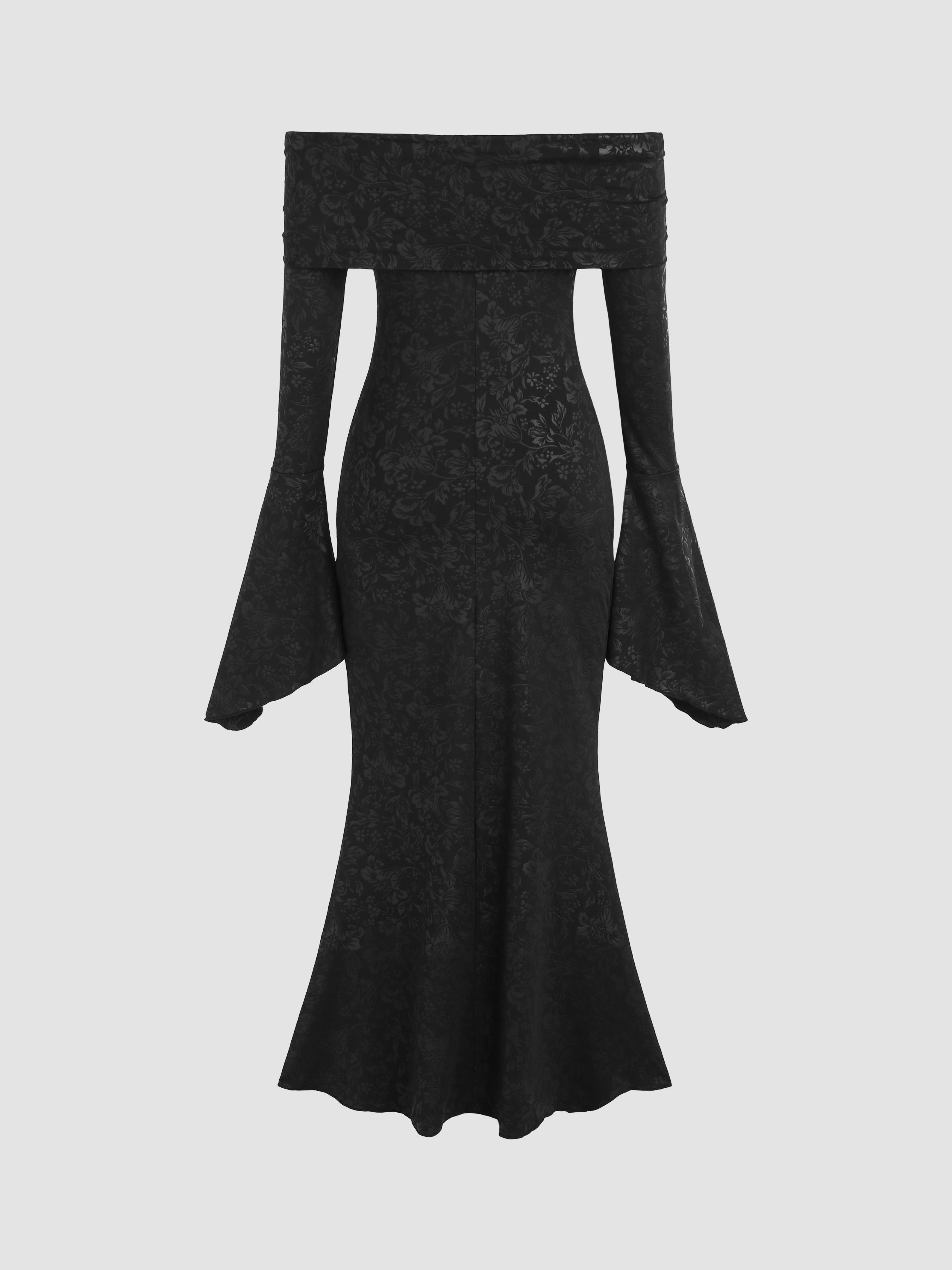 ＊美品＊ マイシャウティー bell sleeve dress My shawty（ﾏｲｼｬｳﾃｨｰ）の「bell sleeve dress（ドレス）」 - WEAR