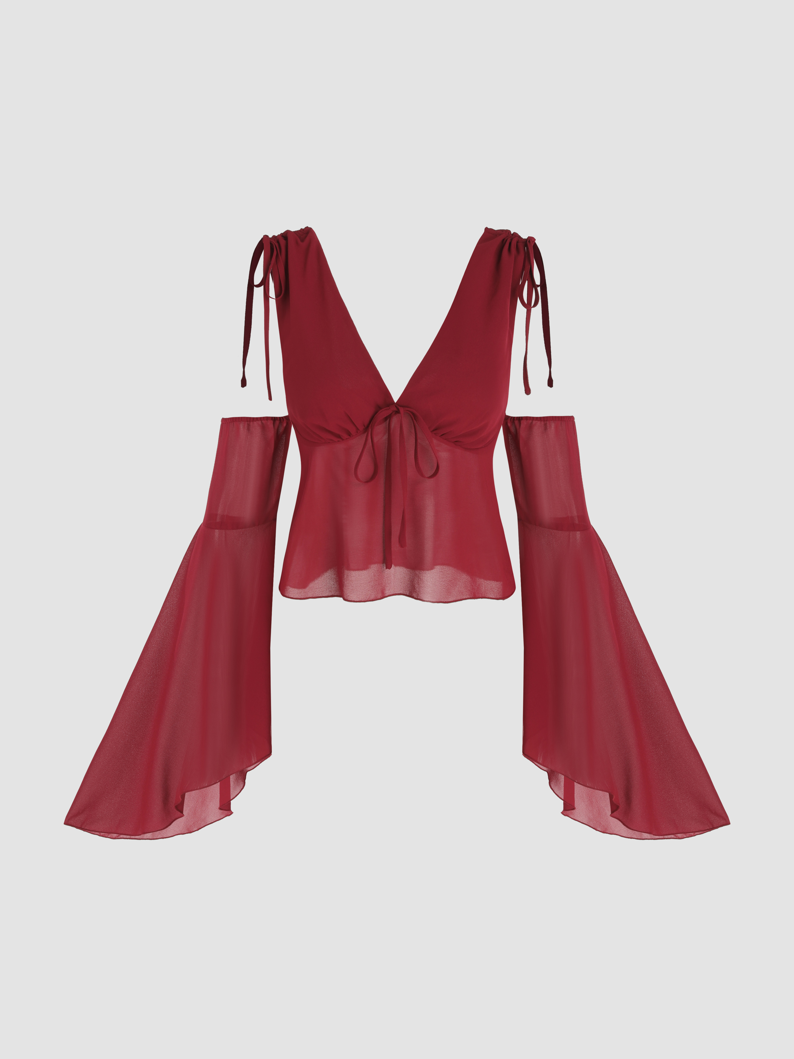 mesh blouse - size 8