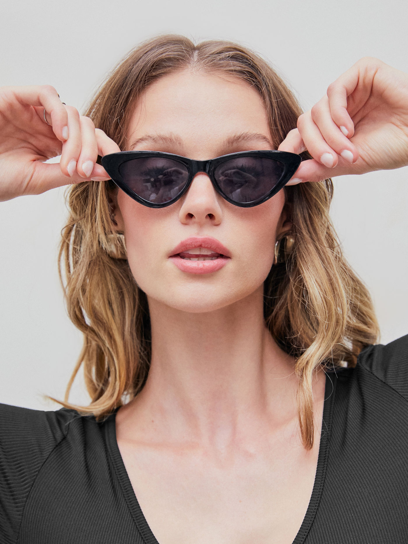 Cat Eye Fashion Glasses with Box