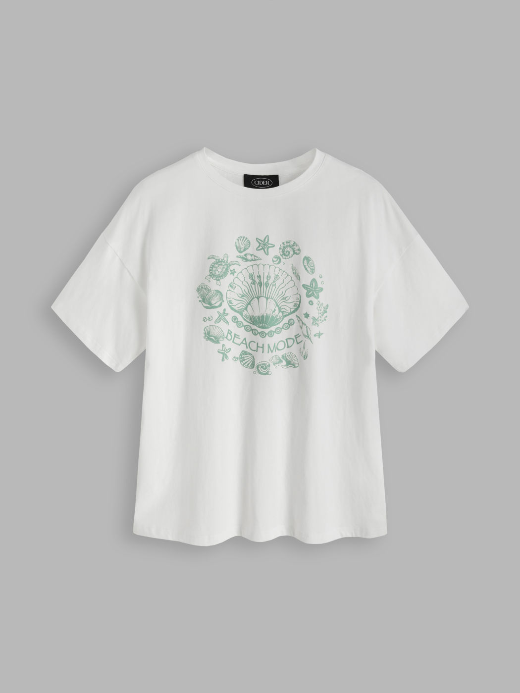 BEACH MODE Grafik-Kurzarm-T-Shirt