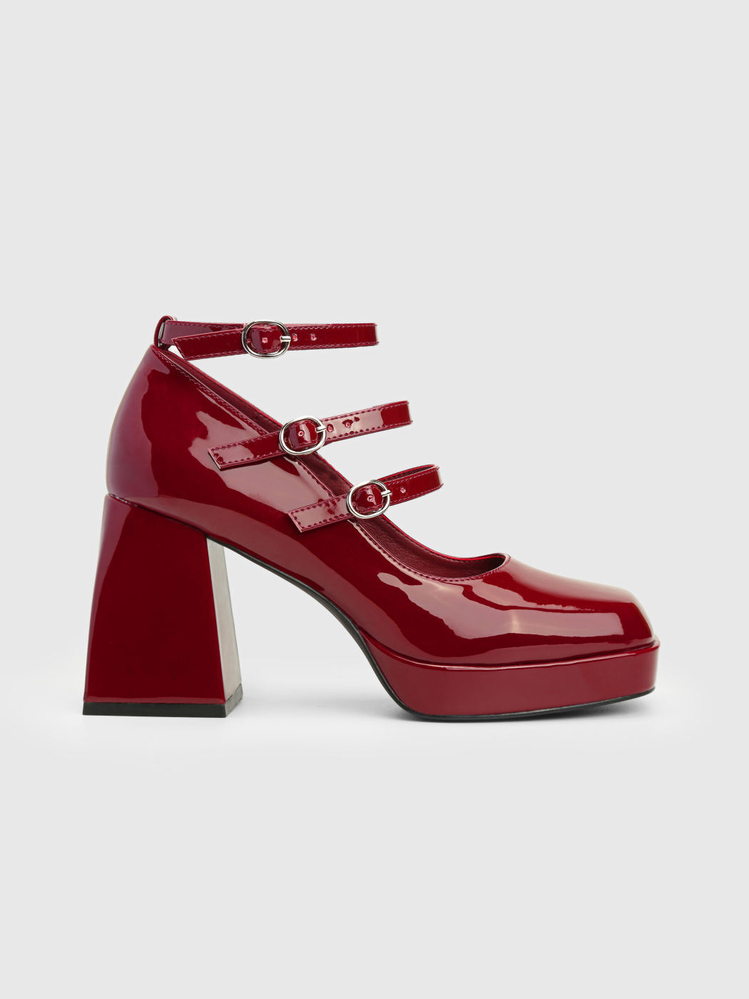 sophia leather heeled mary jane shoes