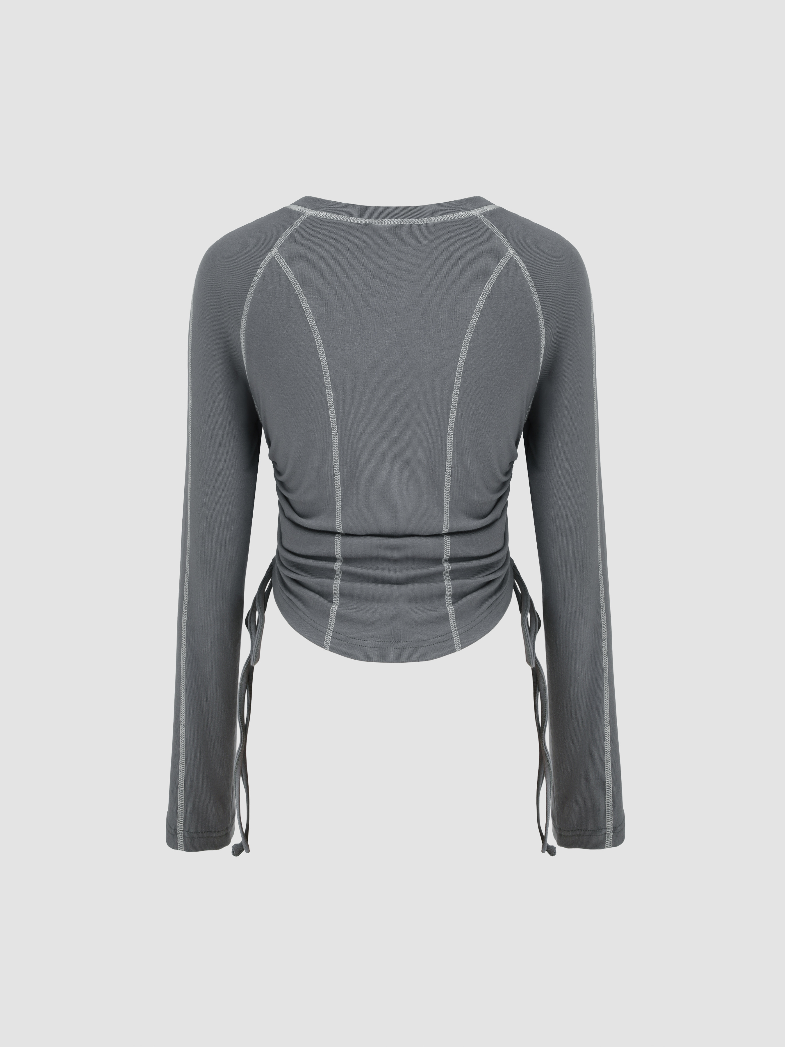 dDdDdDd　BIG DRAWSTRING LONG-SLEEVE T Softwear Long Sleeve Crew – Cuddl Duds