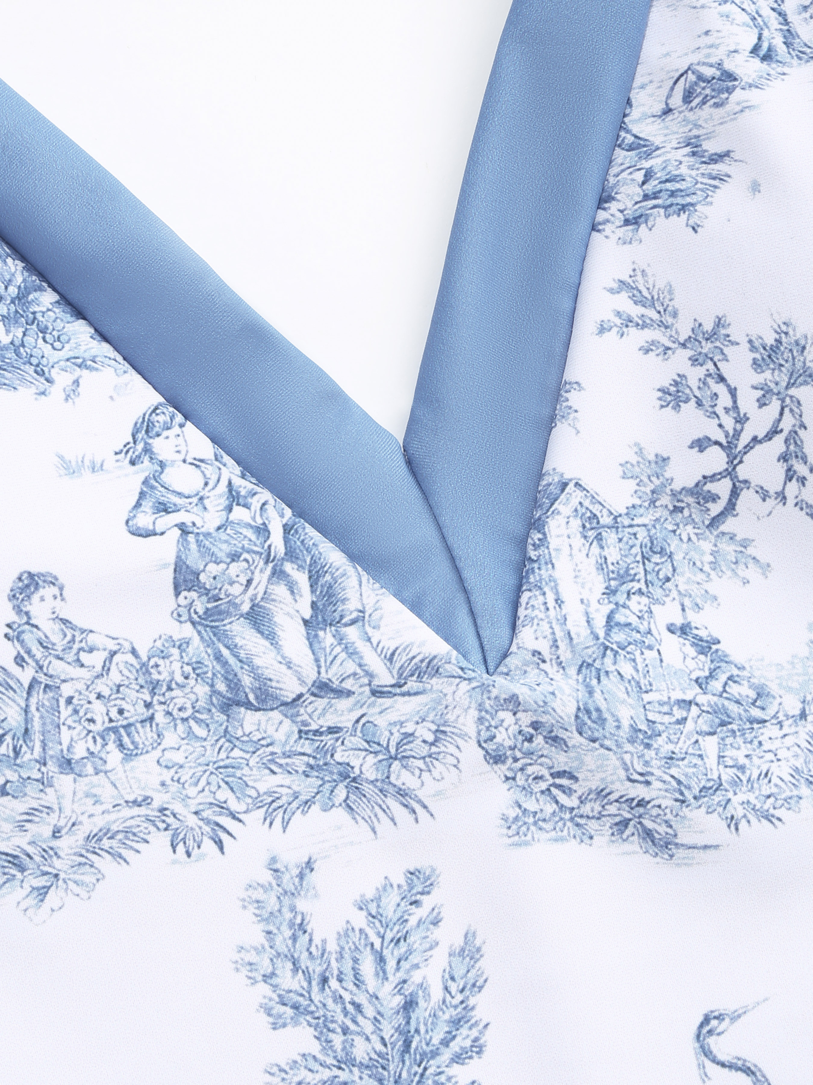 【unoaウノア】Plie/Toile de Jouyトワルドジュイ/7分袖/M unoaウノア】Plie/Toile de Jouyトワルドジュイ/7分袖/M