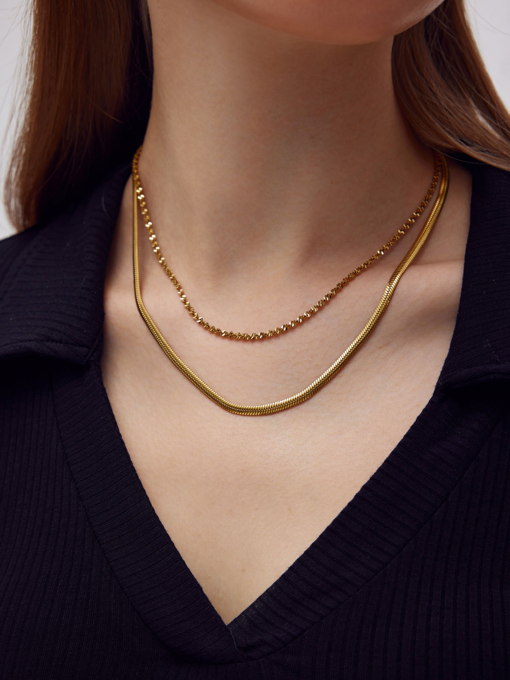 Double Chain Necklace