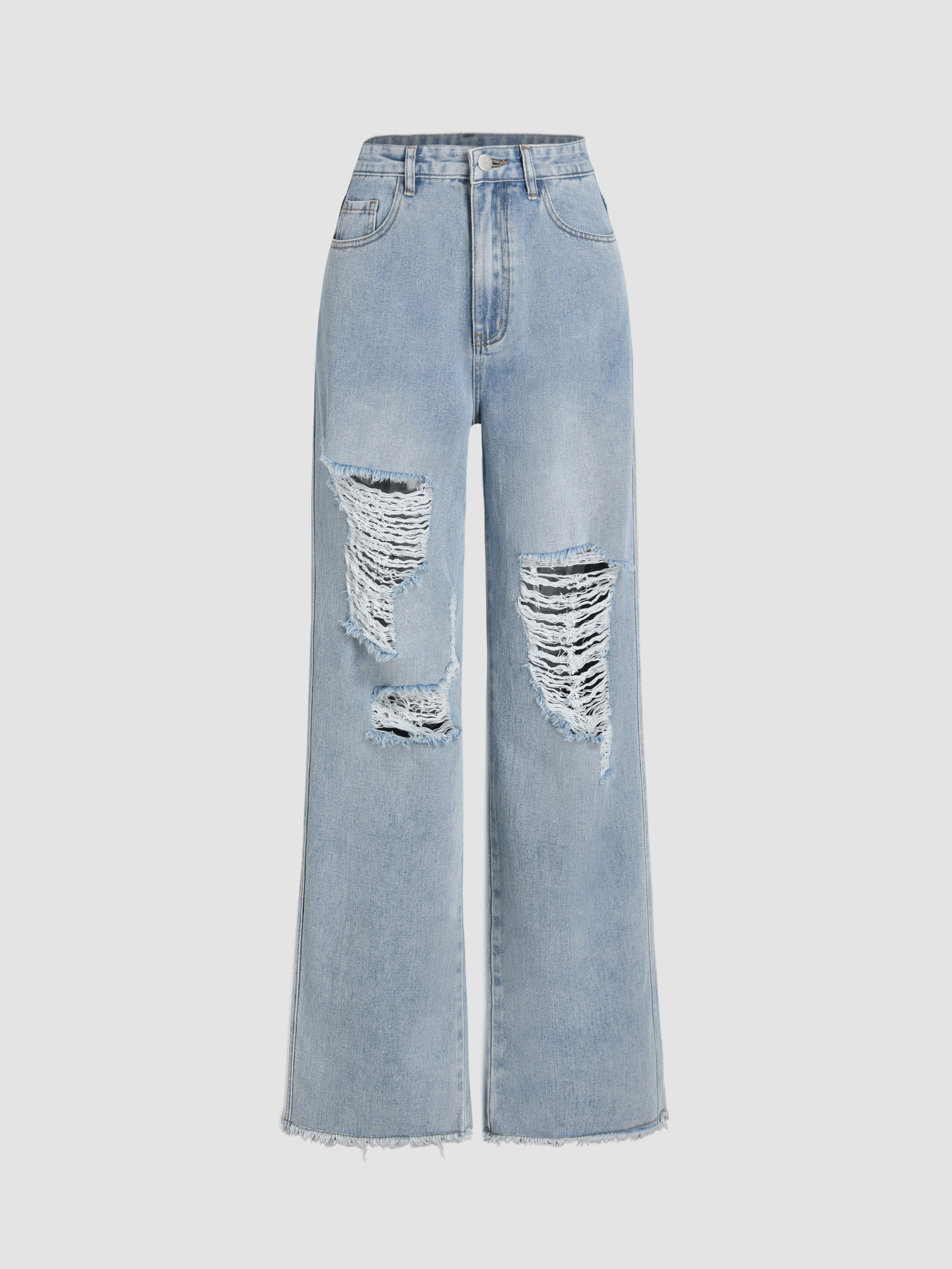 High Waist Straight Denim Mom Pants For Women Fashionable Washed Blue  Cotton High Waisted Ripped Jeans For Casual And Formal Wear 210616 From  Lu02, $25.85