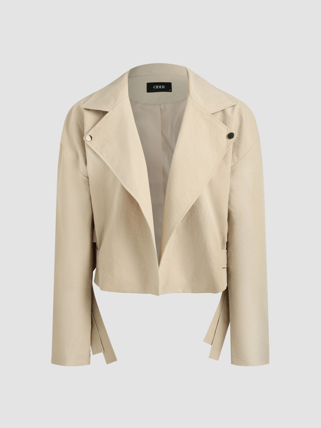  Kragen Solid Knopf Windjacke