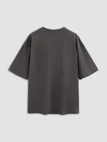 Kurzarm-T-Shirt mit „Have You Seen My Cat“-Aufdruck