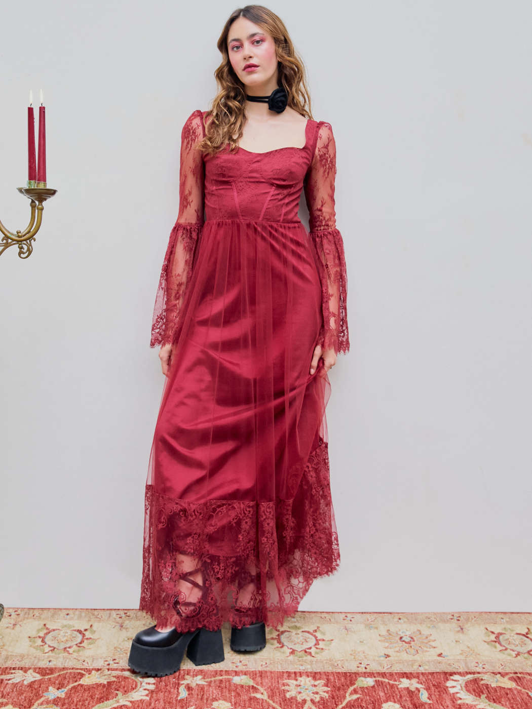 Viral Lace Corset Dress – Mixaluxe