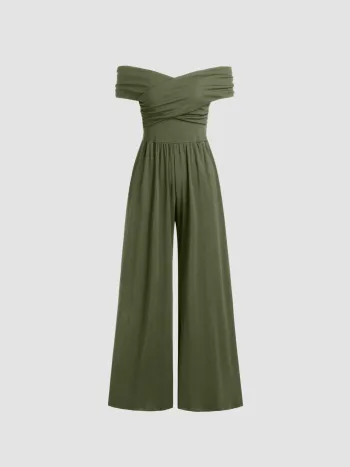 Schulterfreier Criss Cross Overall