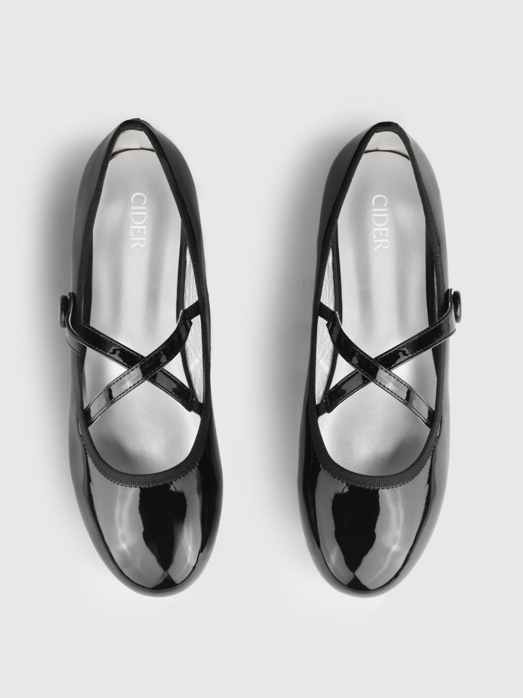 Criss Cross Strap Ballet Mary Jane Flats For School Daily Casual