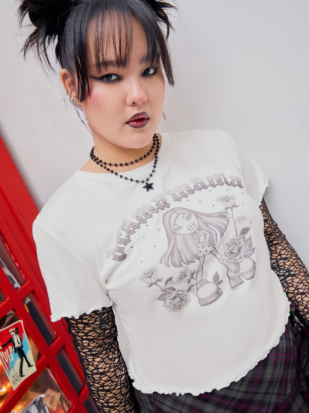 Cider X Bratz Curve Drama Mama Baby T-Shirt