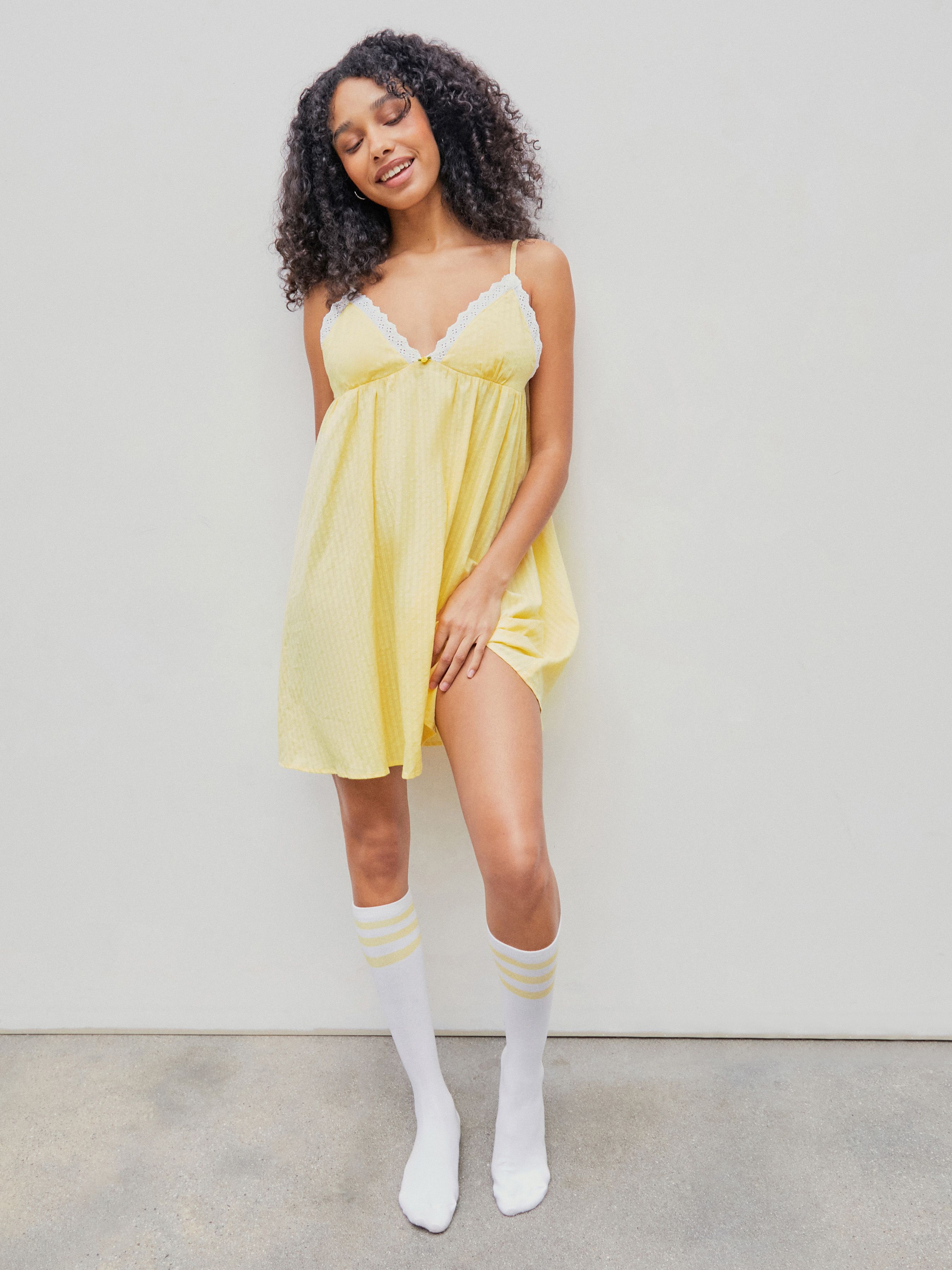 Cotton slip nightdress best sale