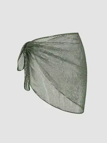  Pailletten Häkel Mesh Sarong