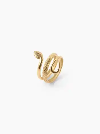 Ring mit Schlangendesign