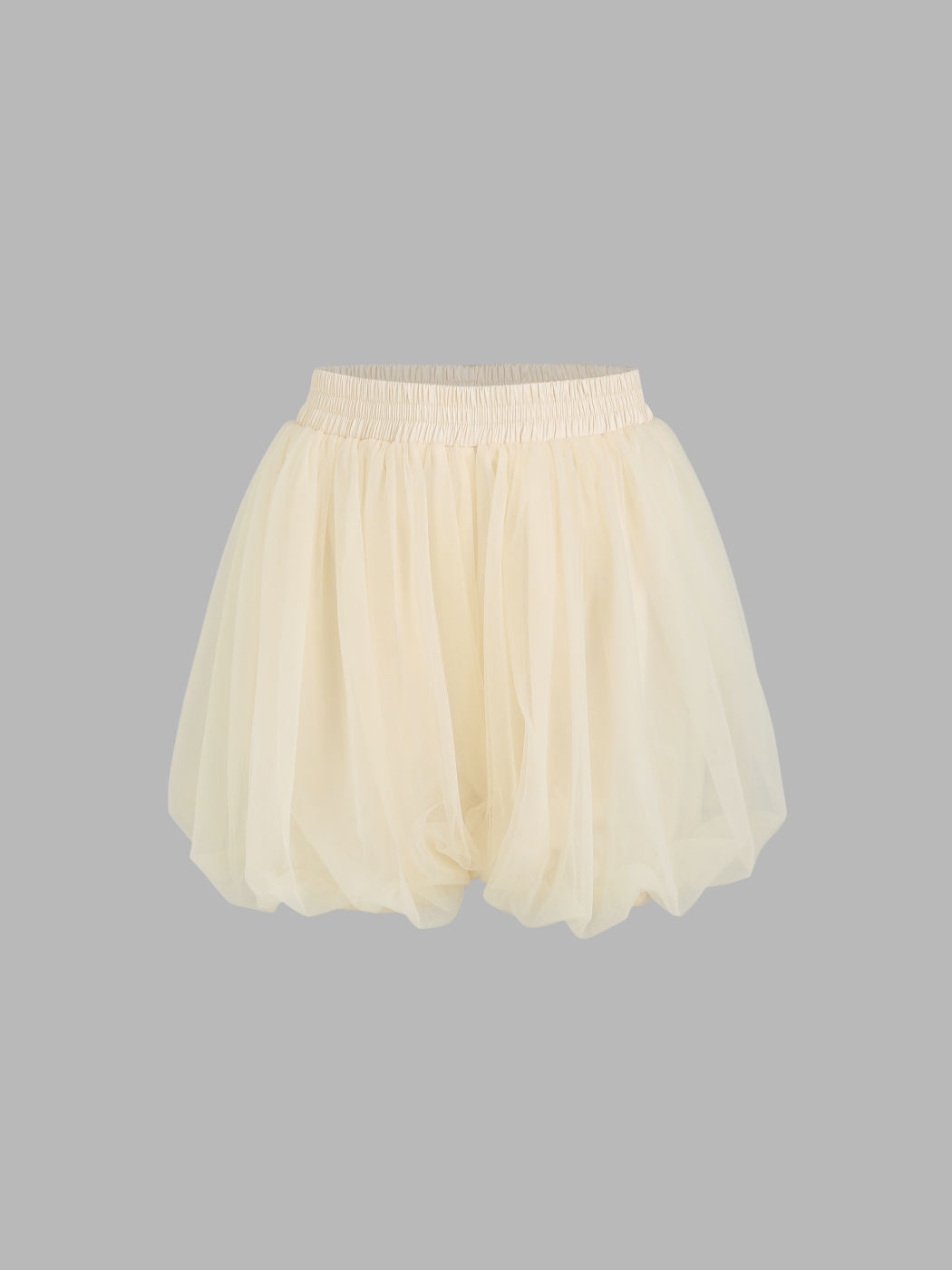 Mid-Waist Purl Shorts