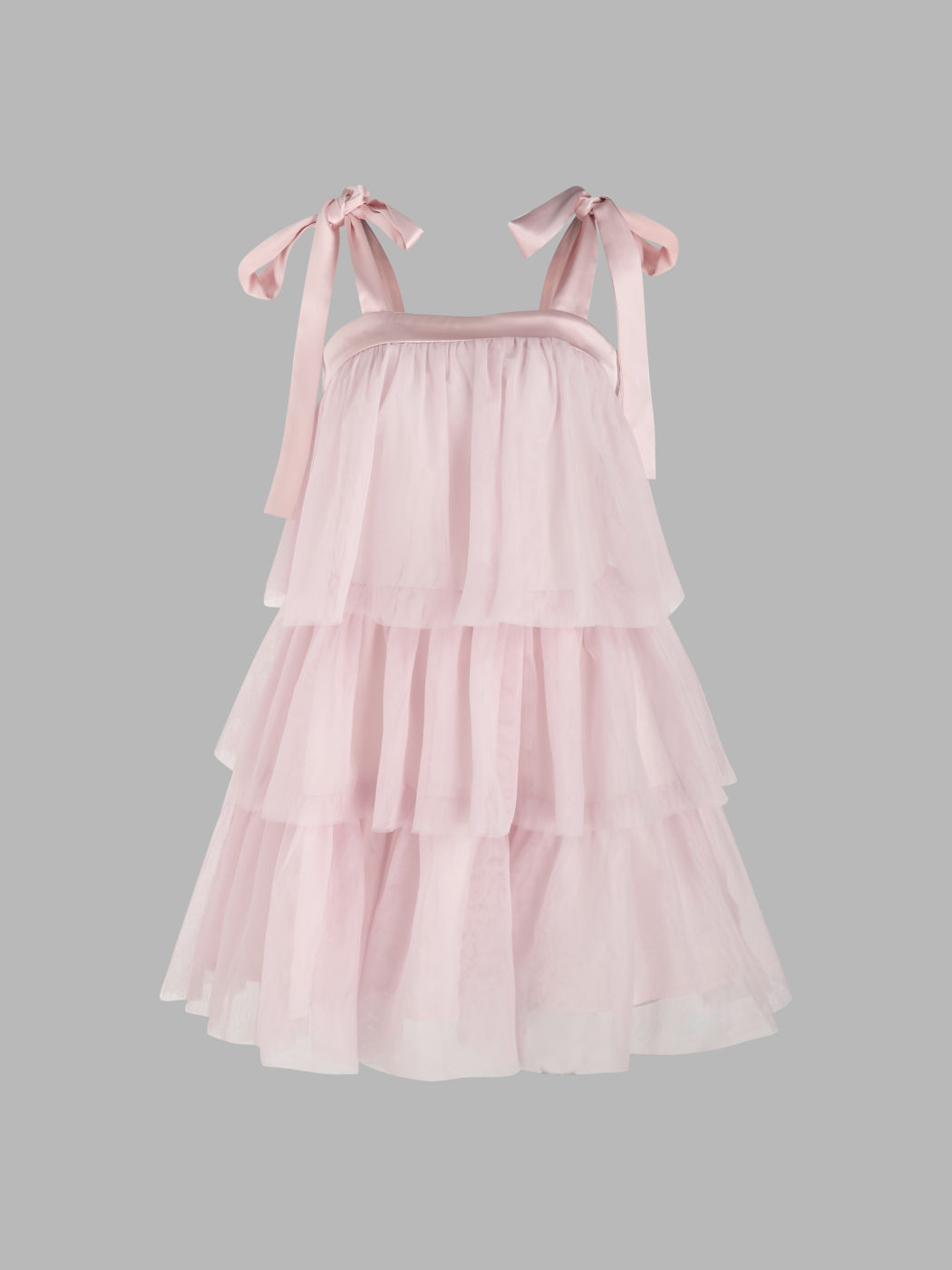 Hoco Dress Homecoming Mesh U-neckline Tiered Bowknot Mini Dress For ...