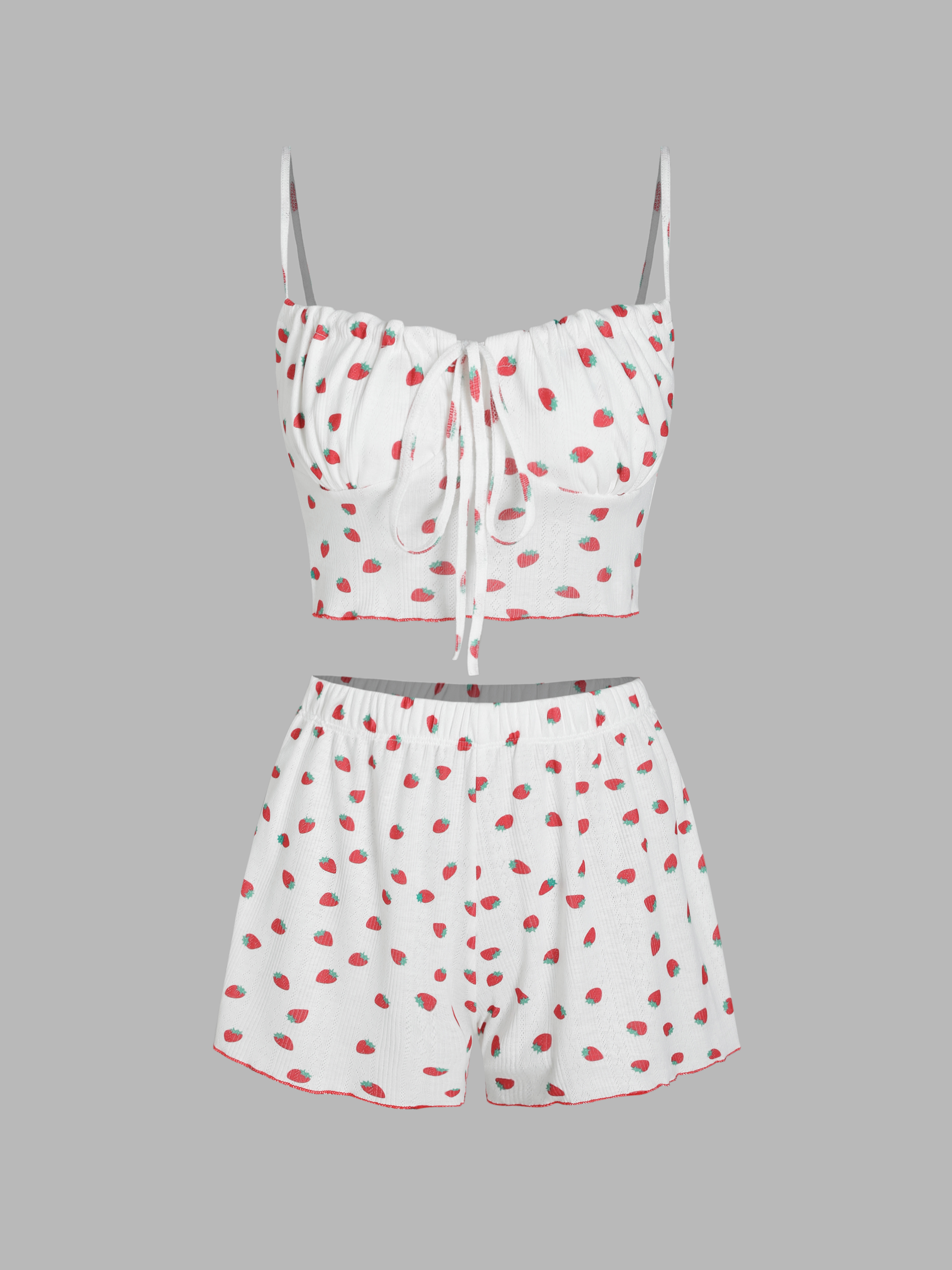 Strawberry pj online set