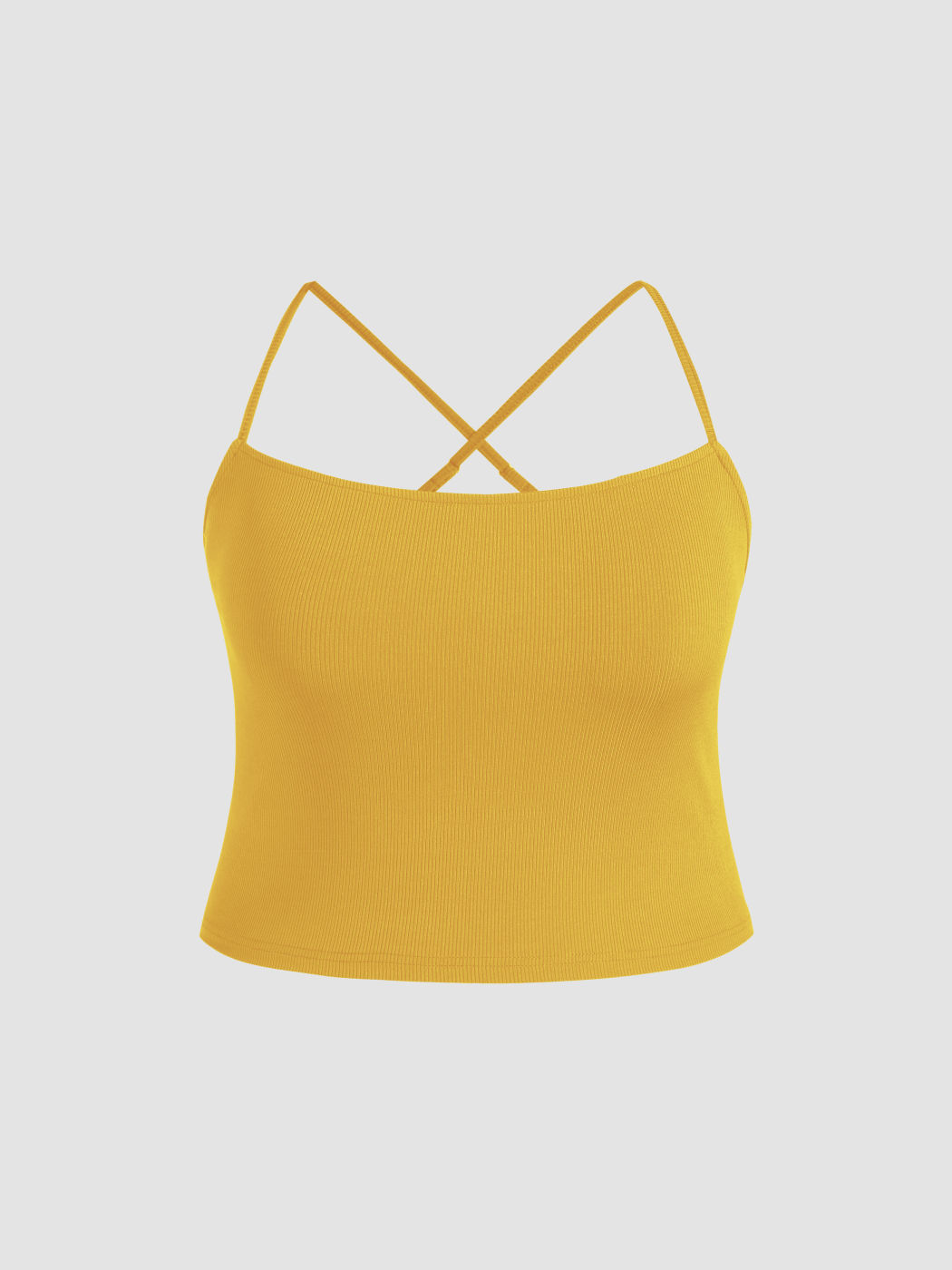  Gestricktes Cami Crop Tank Top & Geteiltes Maxirock Set Kurve & Plus