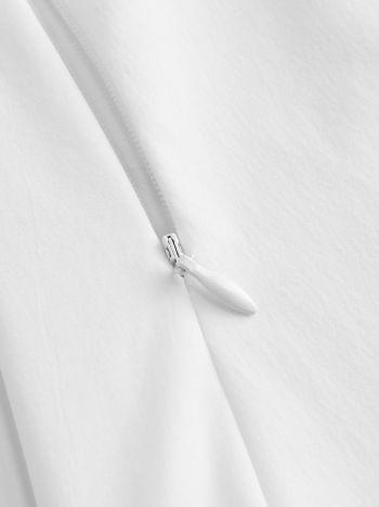 White Dress White Graduation Dresses Sun Dresses Shirt Dress Woven ...