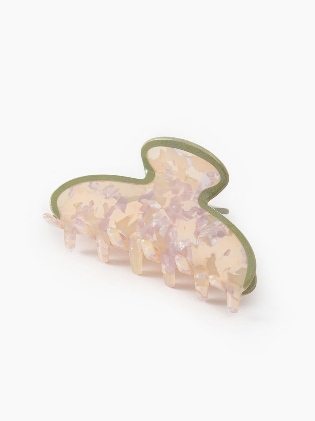 Artiglio per capelli legante a contrasto