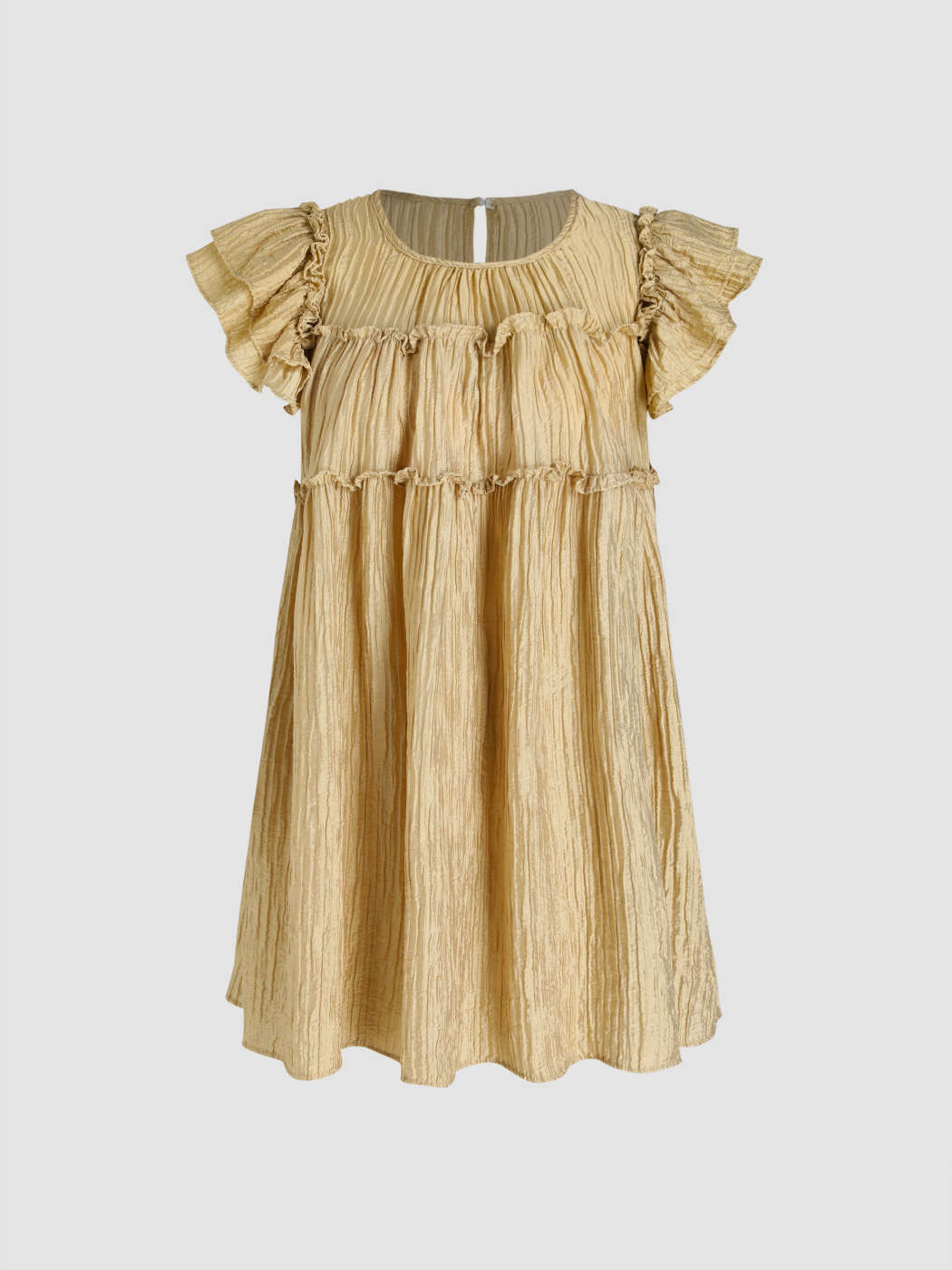 Ruffle cuff dress top